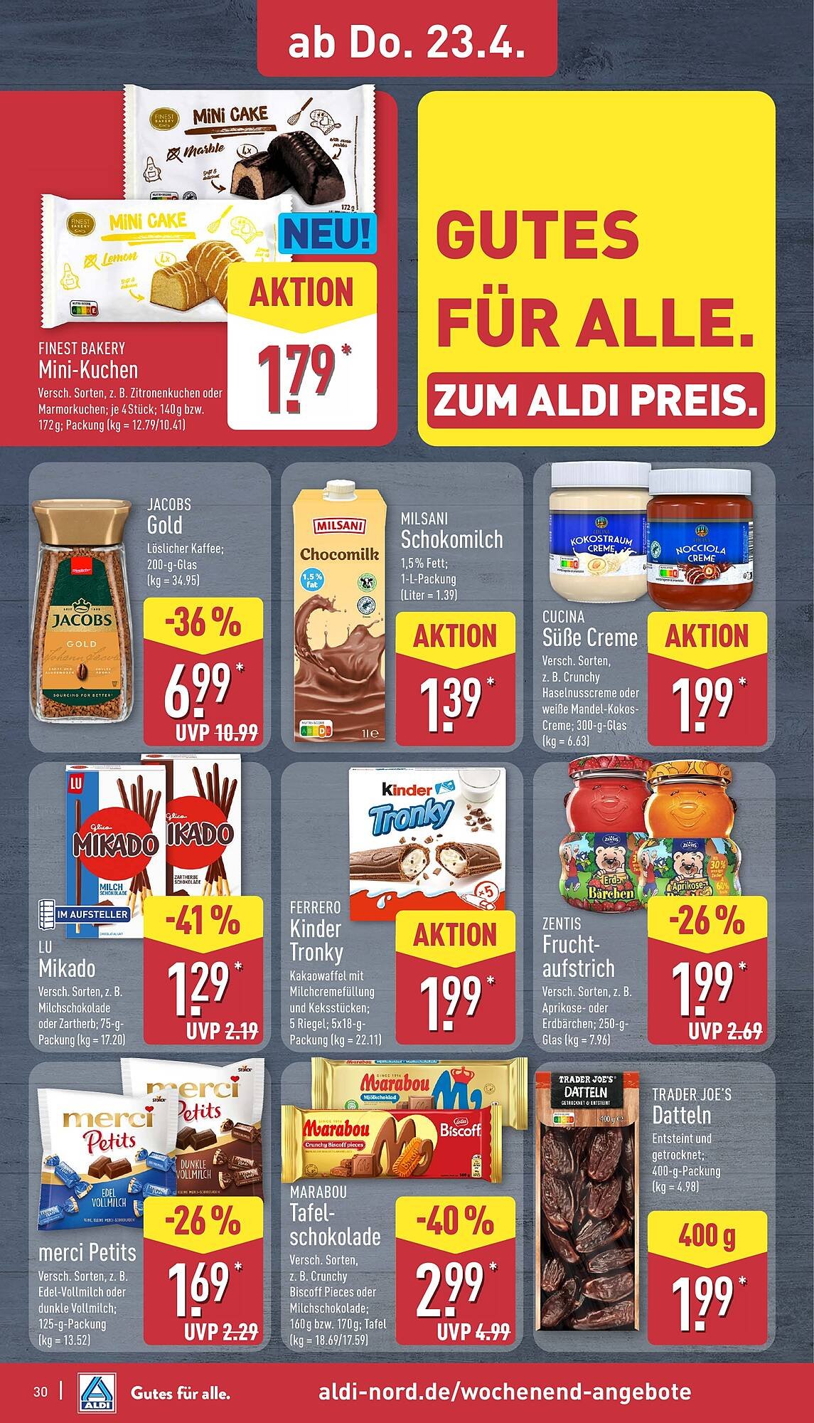Aldi Nord Prospekt (2026-04-20 - 2026-04-25)