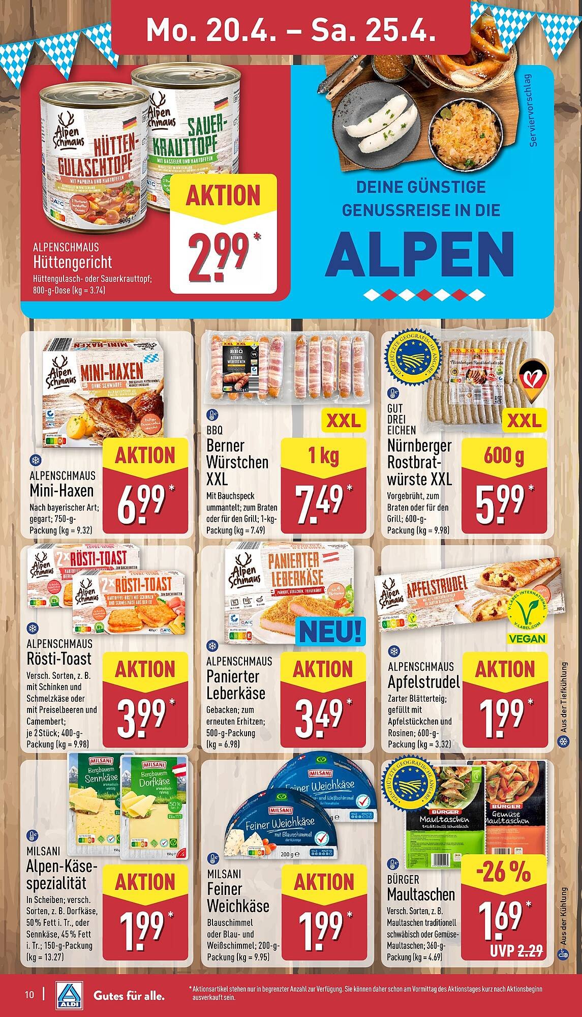 Aldi Nord Prospekt (2026-04-20 - 2026-04-25)