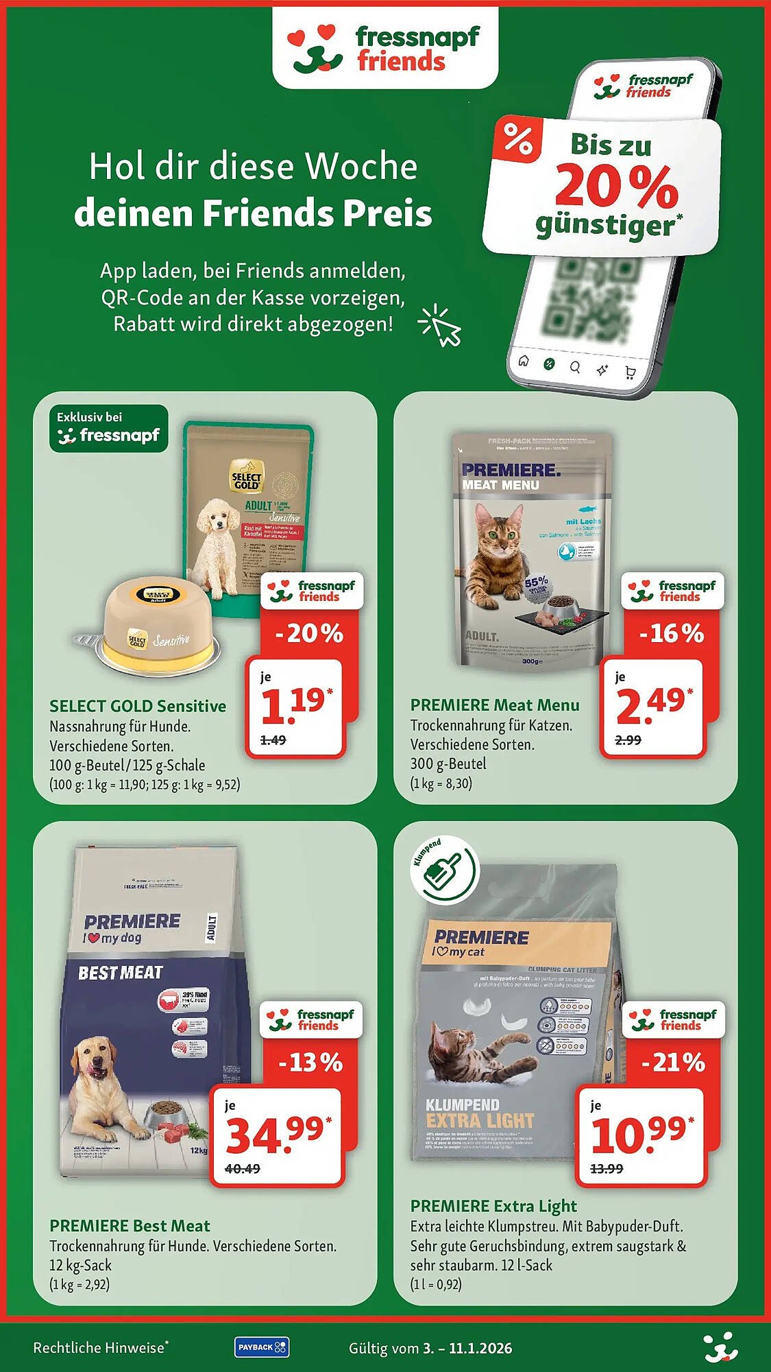 Fressnapf Prospekt (2026-01-02 - 2026-01-11)