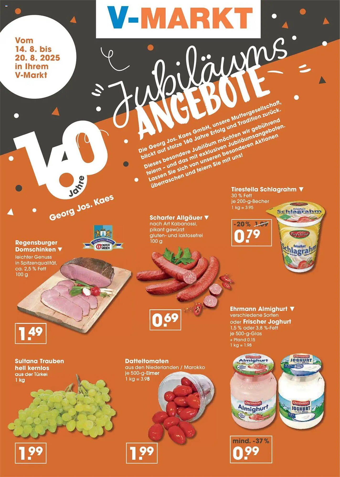 V Markt Prospekt (2025-08-14 - 2025-08-20) | 2