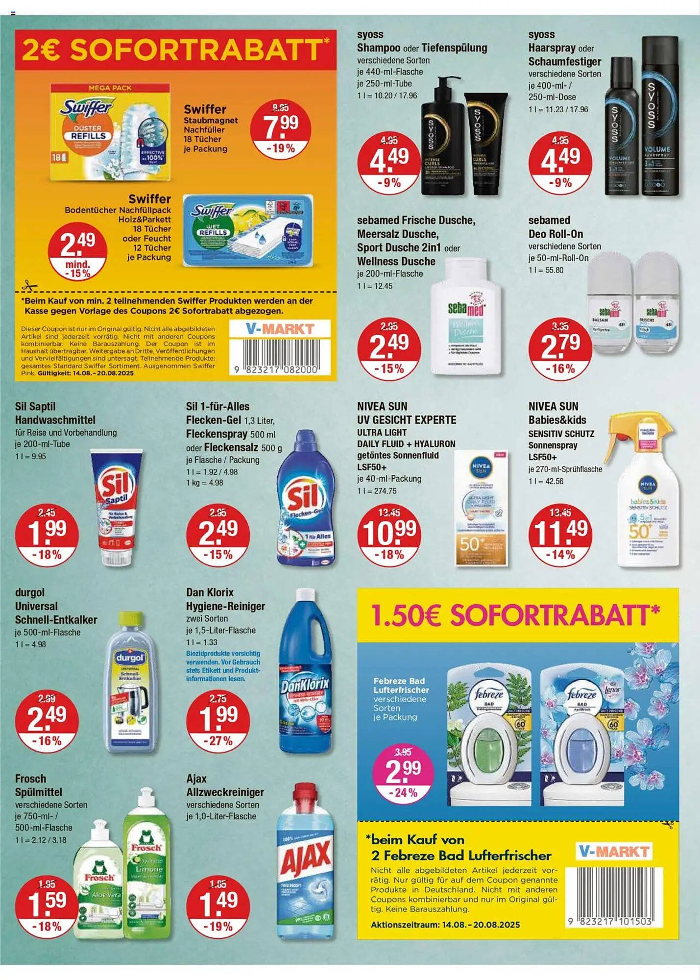 V Markt Prospekt (2025-08-14 - 2025-08-20) | 14