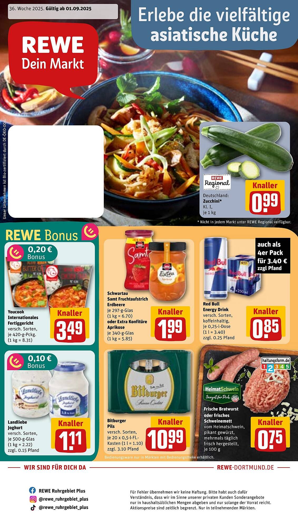 REWE Prospekt (2025-09-01 - 2025-09-07) | 1