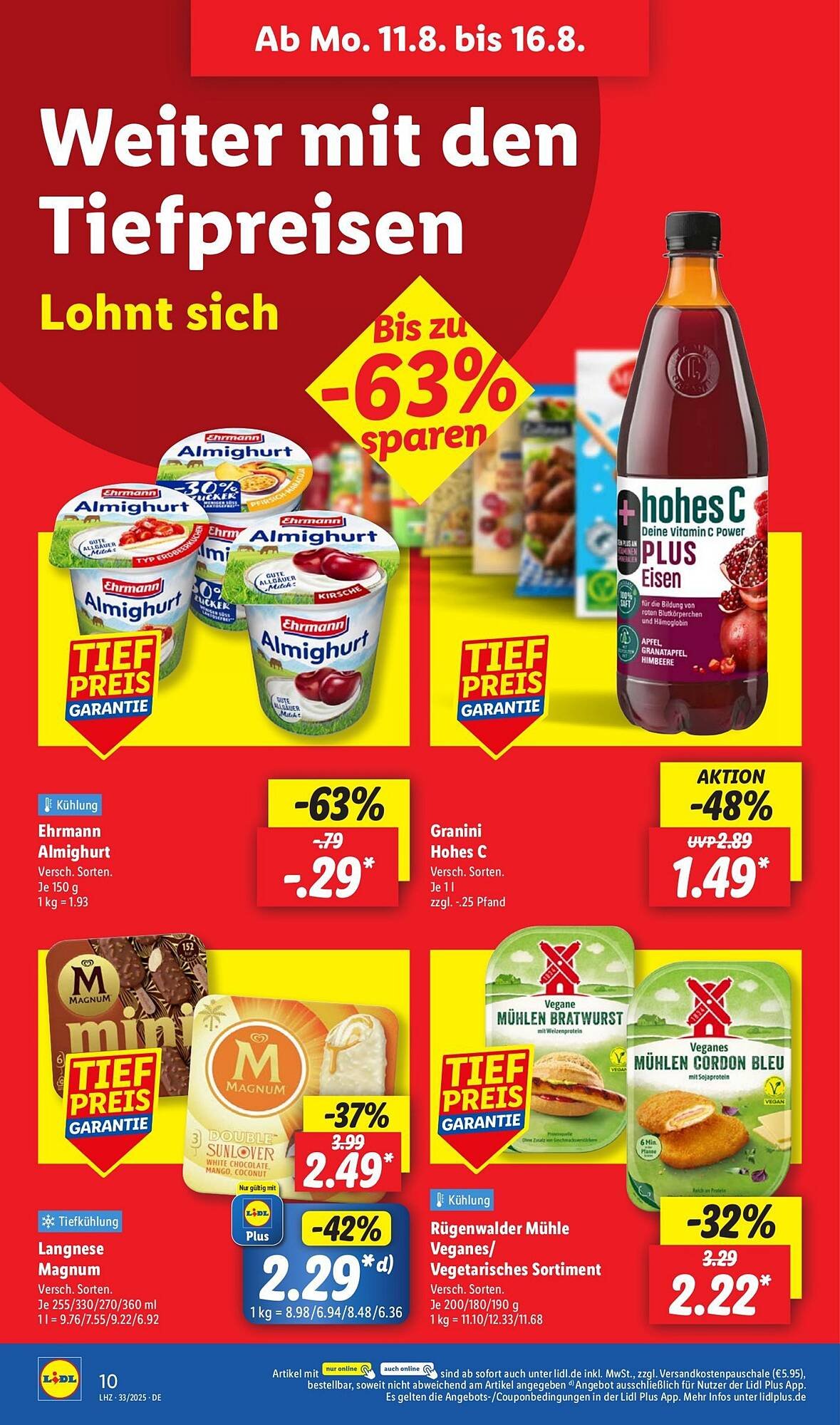Lidl Prospekt (2025-08-11 - 2025-08-16)