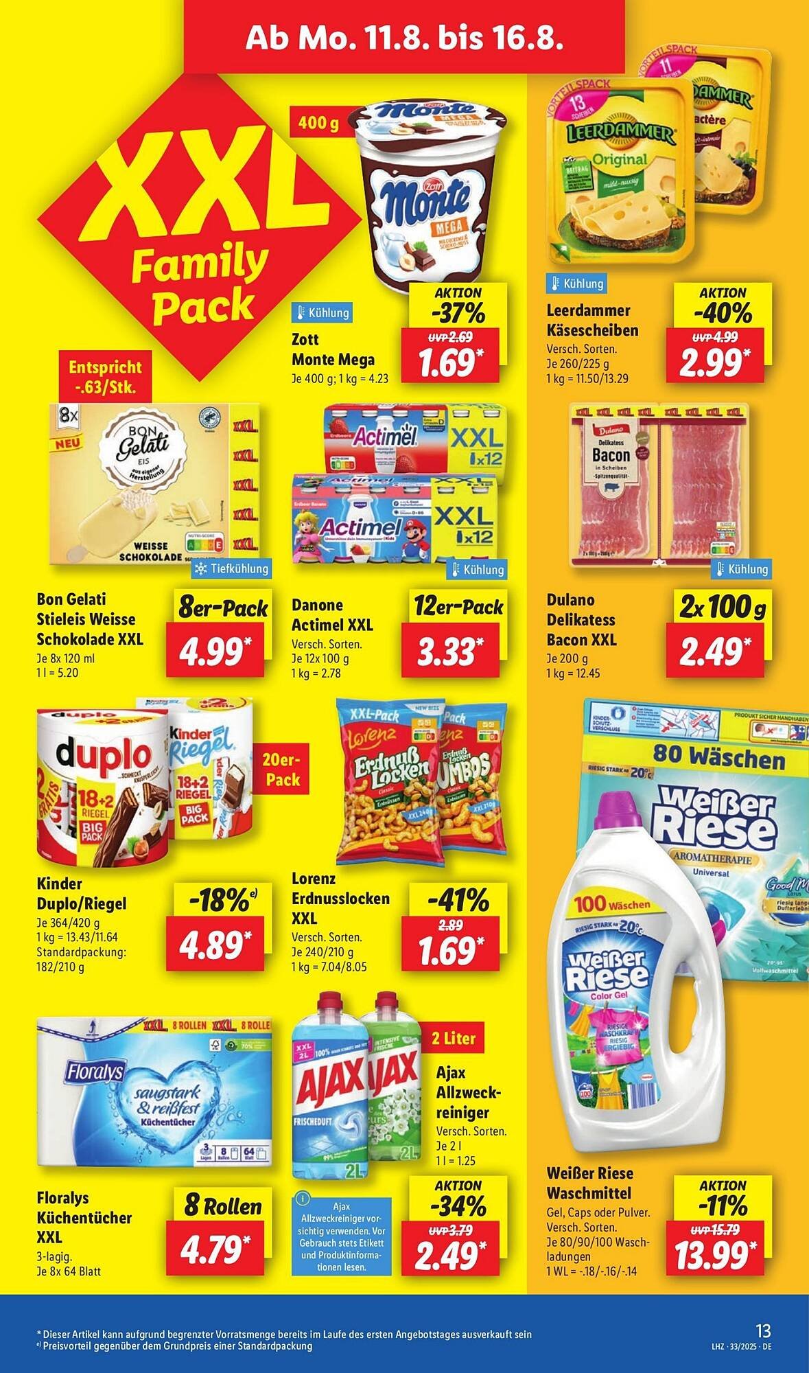 Lidl Prospekt (2025-08-11 - 2025-08-16)