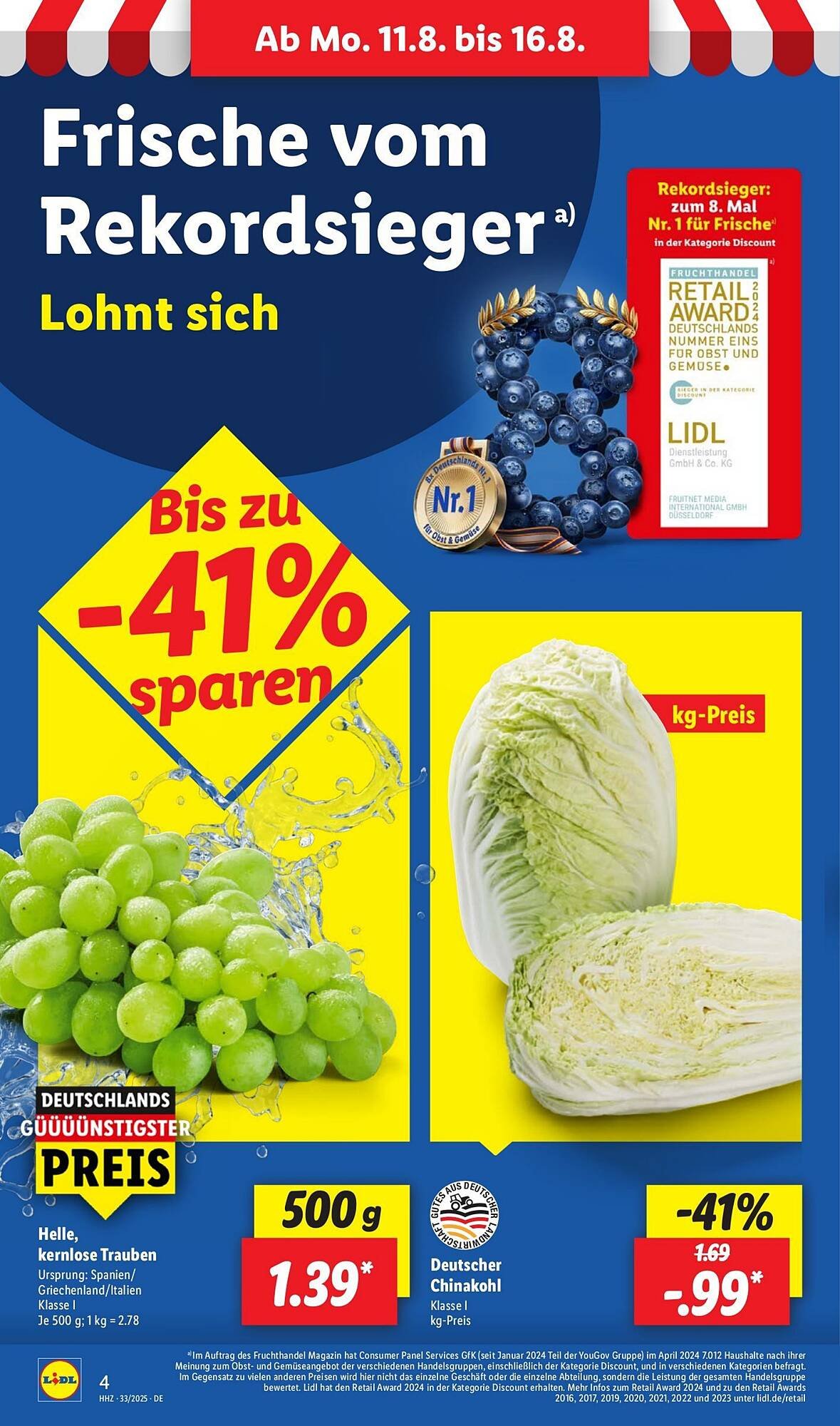 Lidl Prospekt (2025-08-11 - 2025-08-16)