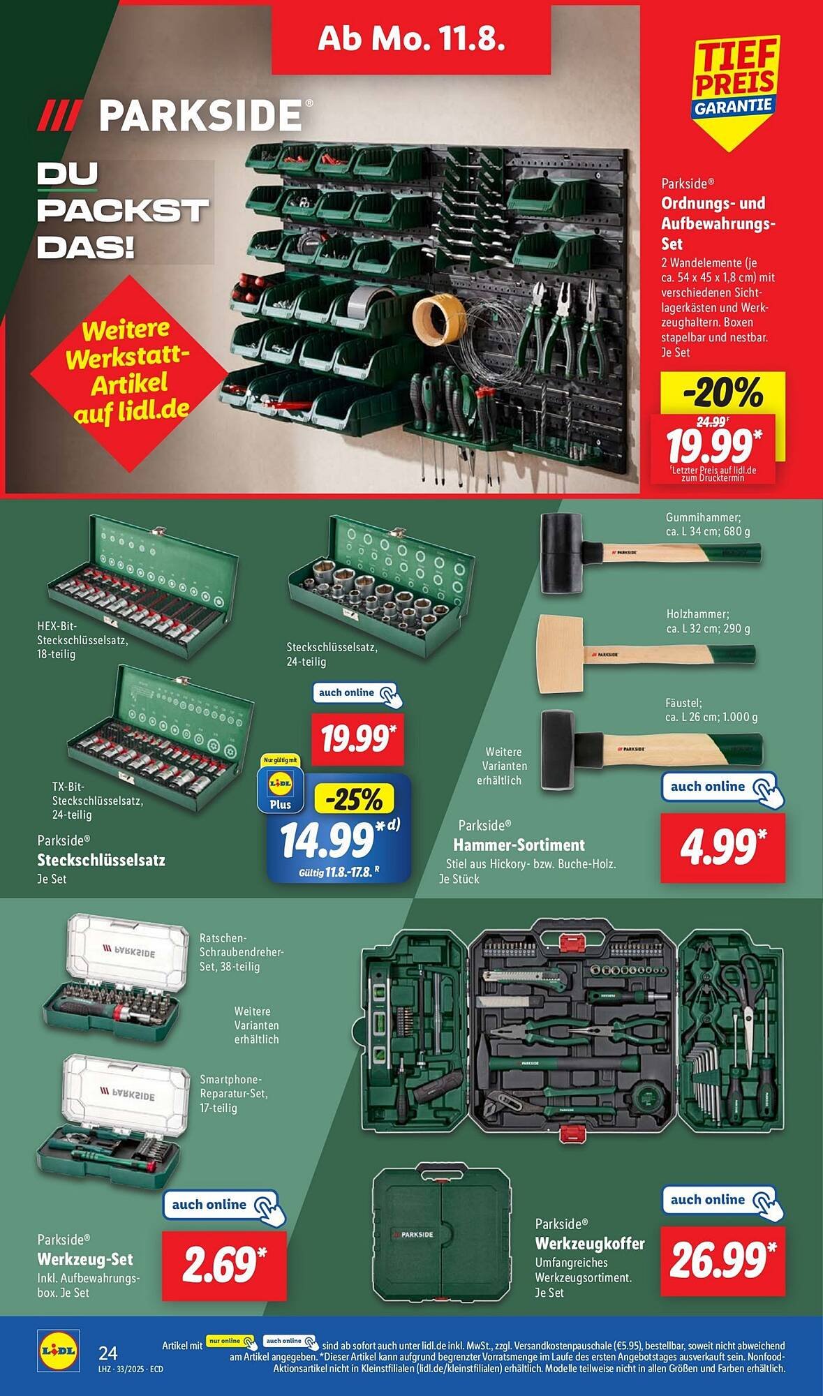 Lidl Prospekt (2025-08-11 - 2025-08-16)