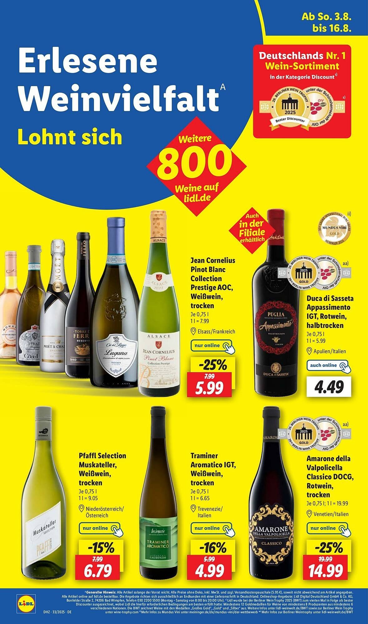 Lidl Prospekt (2025-08-11 - 2025-08-16)