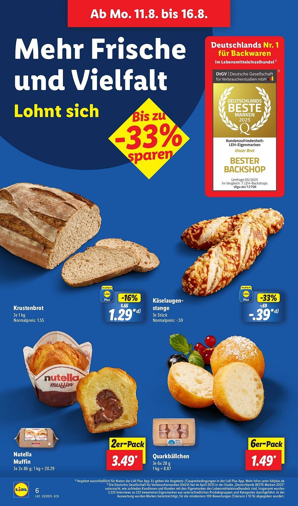 Lidl Prospekt (2025-08-11 - 2025-08-16)