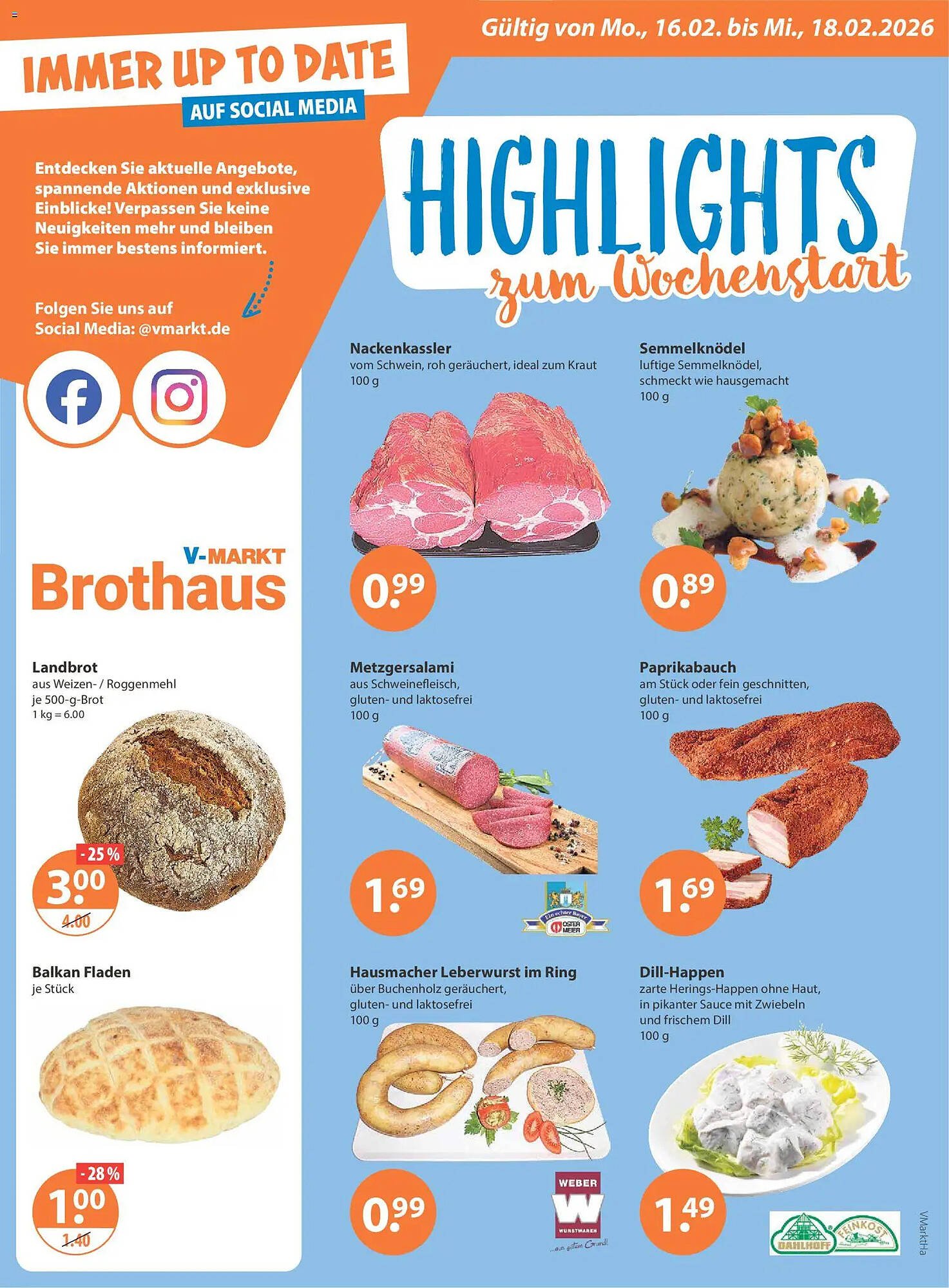 V Markt Prospekt (2026-02-12 - 2026-02-18)