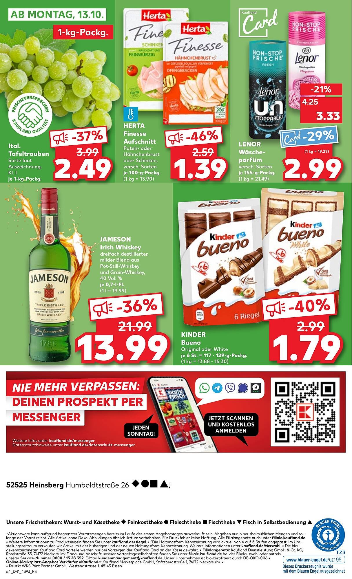 Kaufland Prospekt (2025-10-09 - 2025-10-15) | 54