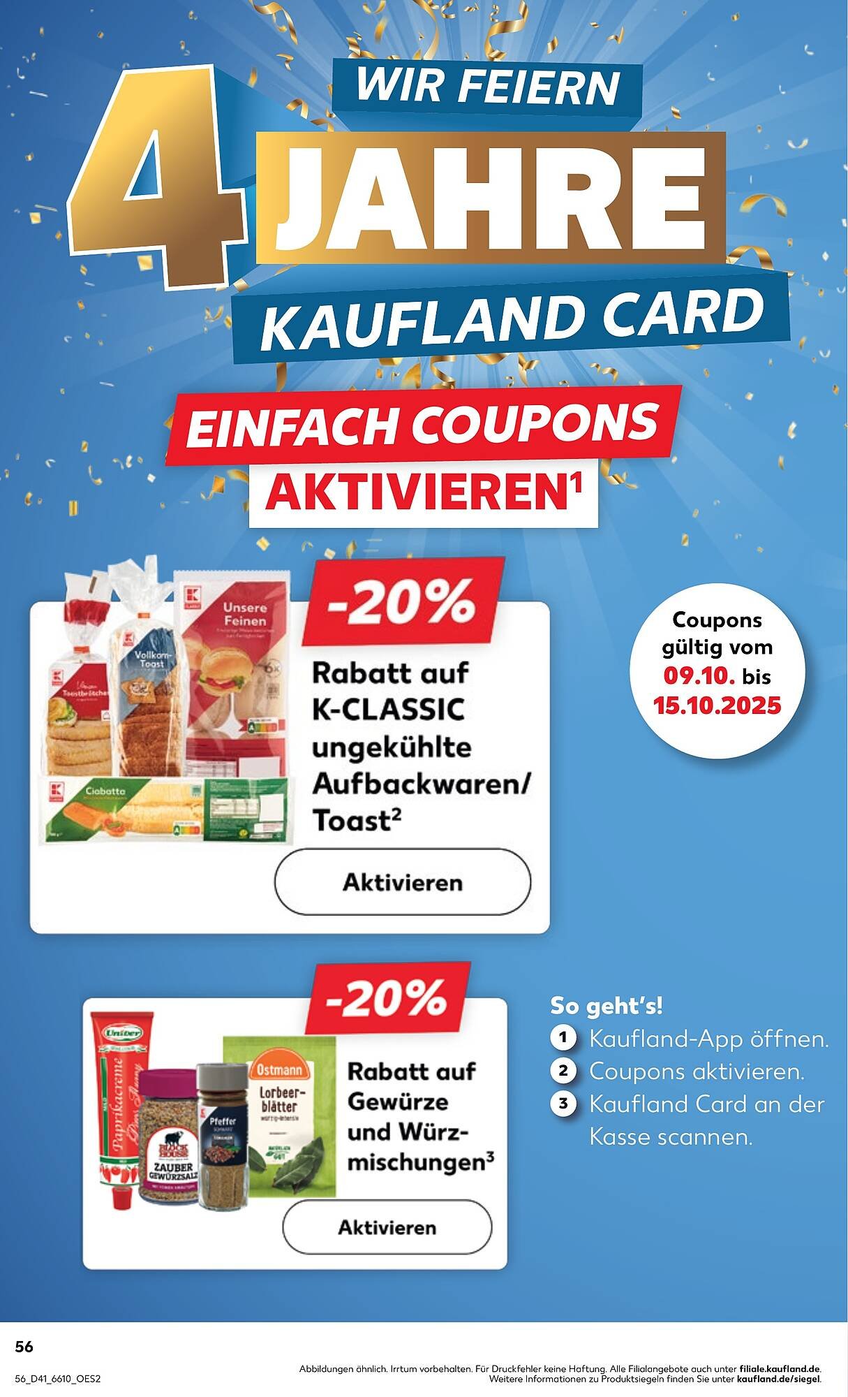 Kaufland Prospekt (2025-10-09 - 2025-10-15) | 56