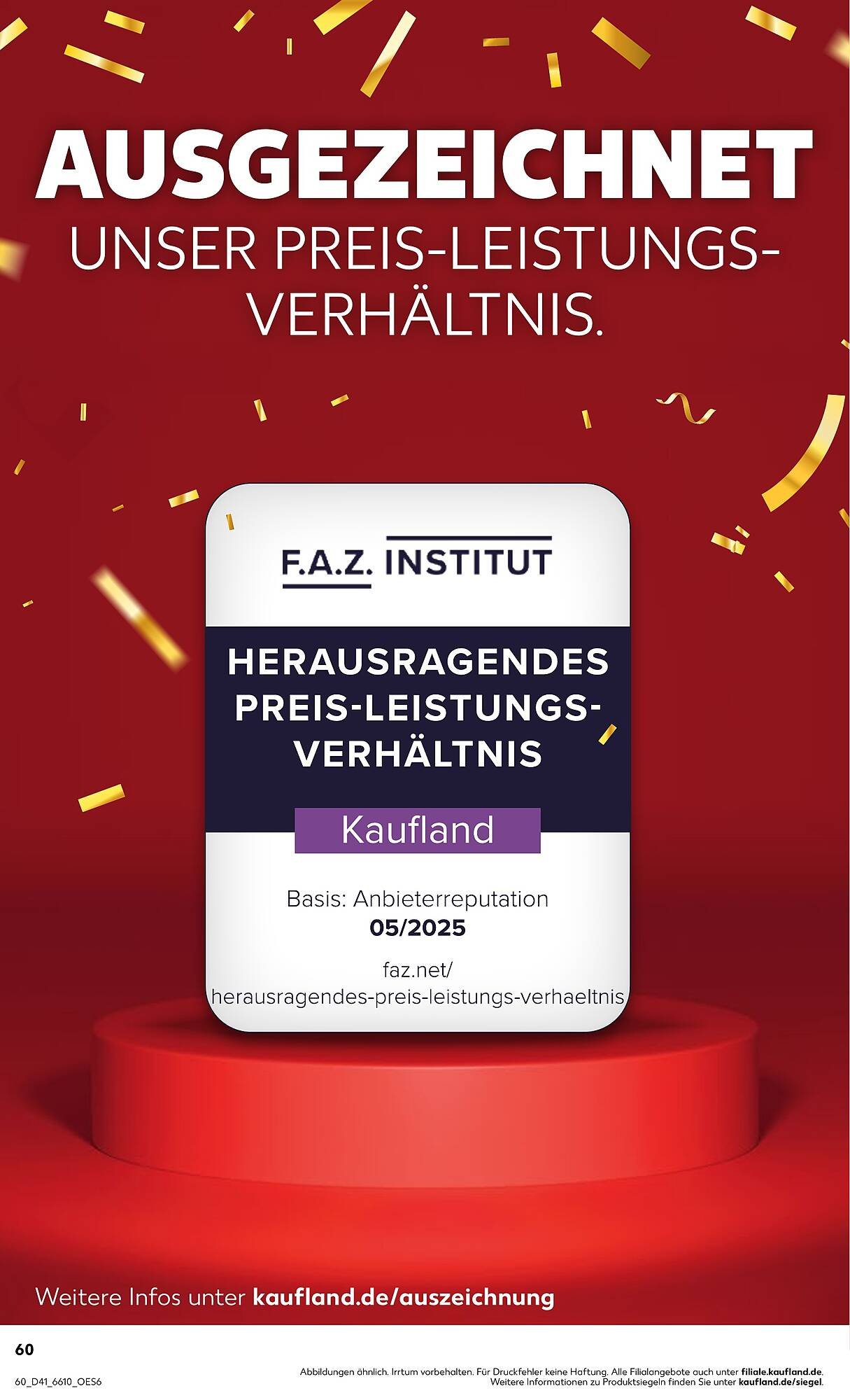 Kaufland Prospekt (2025-10-09 - 2025-10-15) | 60