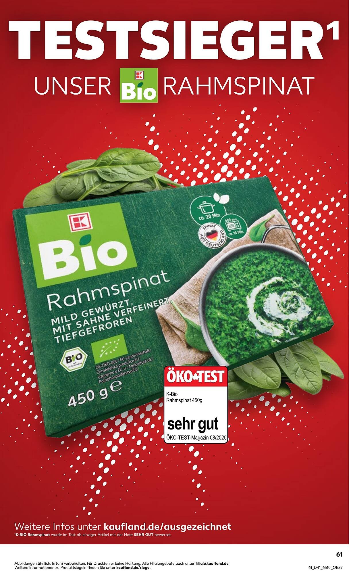 Kaufland Prospekt (2025-10-09 - 2025-10-15) | 61