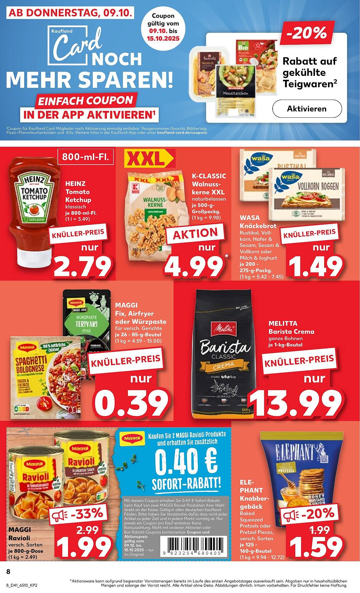 Kaufland Prospekt (2025-10-09 - 2025-10-15) | 8
