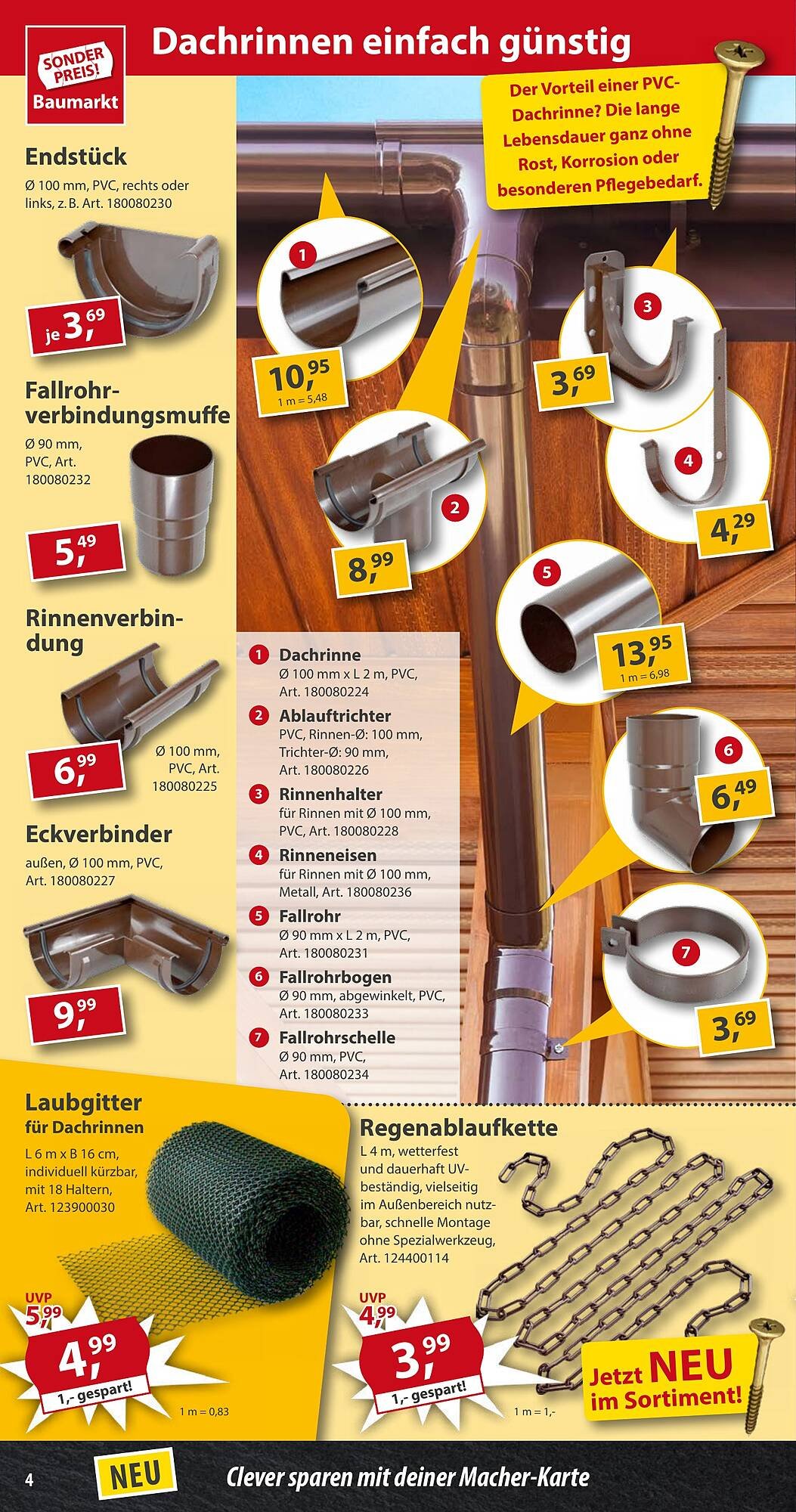 Sonderpreis Baumarkt Prospekt (2025-08-16 - 2025-08-22) | 4