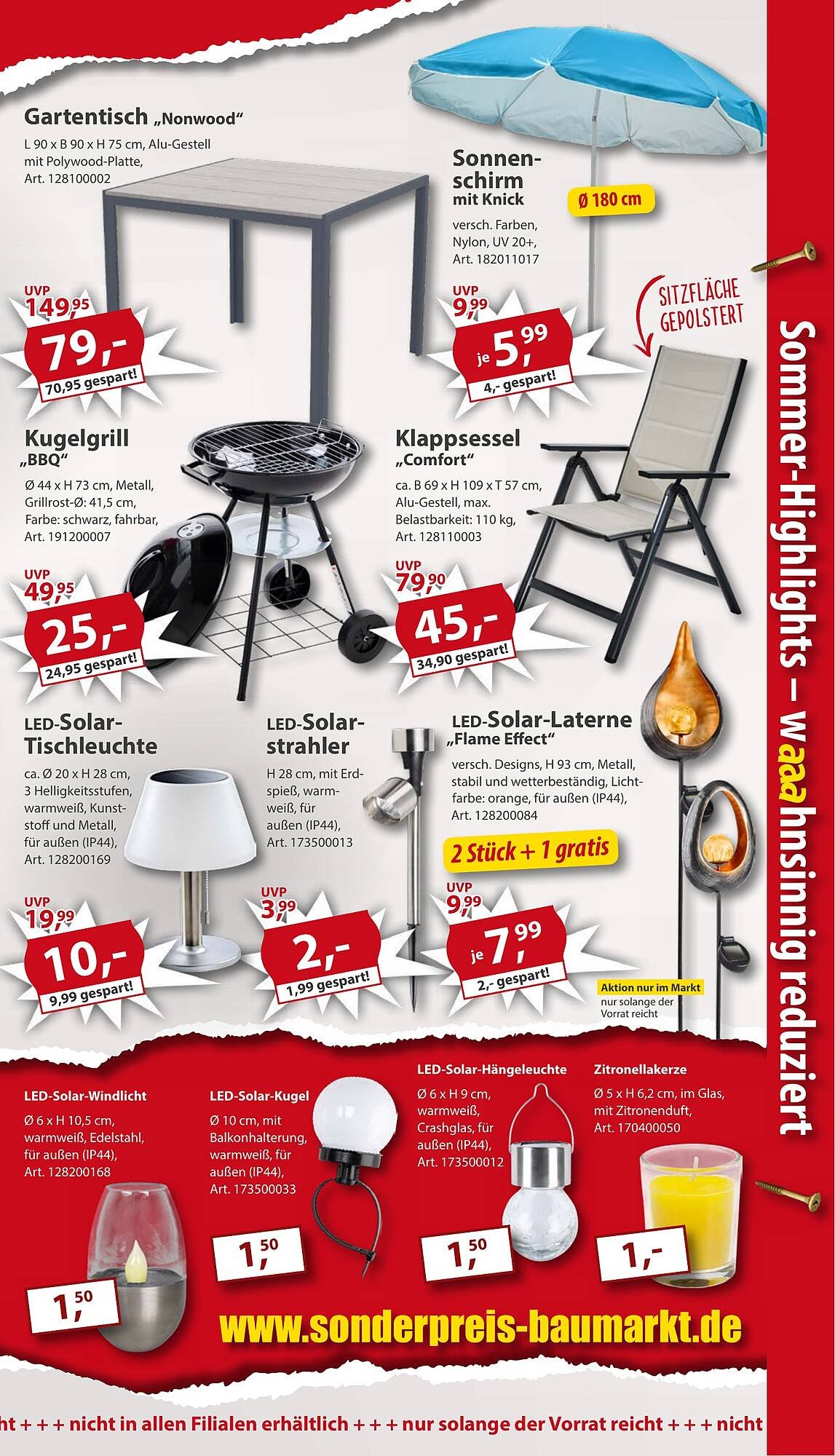 Sonderpreis Baumarkt Prospekt (2025-08-16 - 2025-08-22) | 9