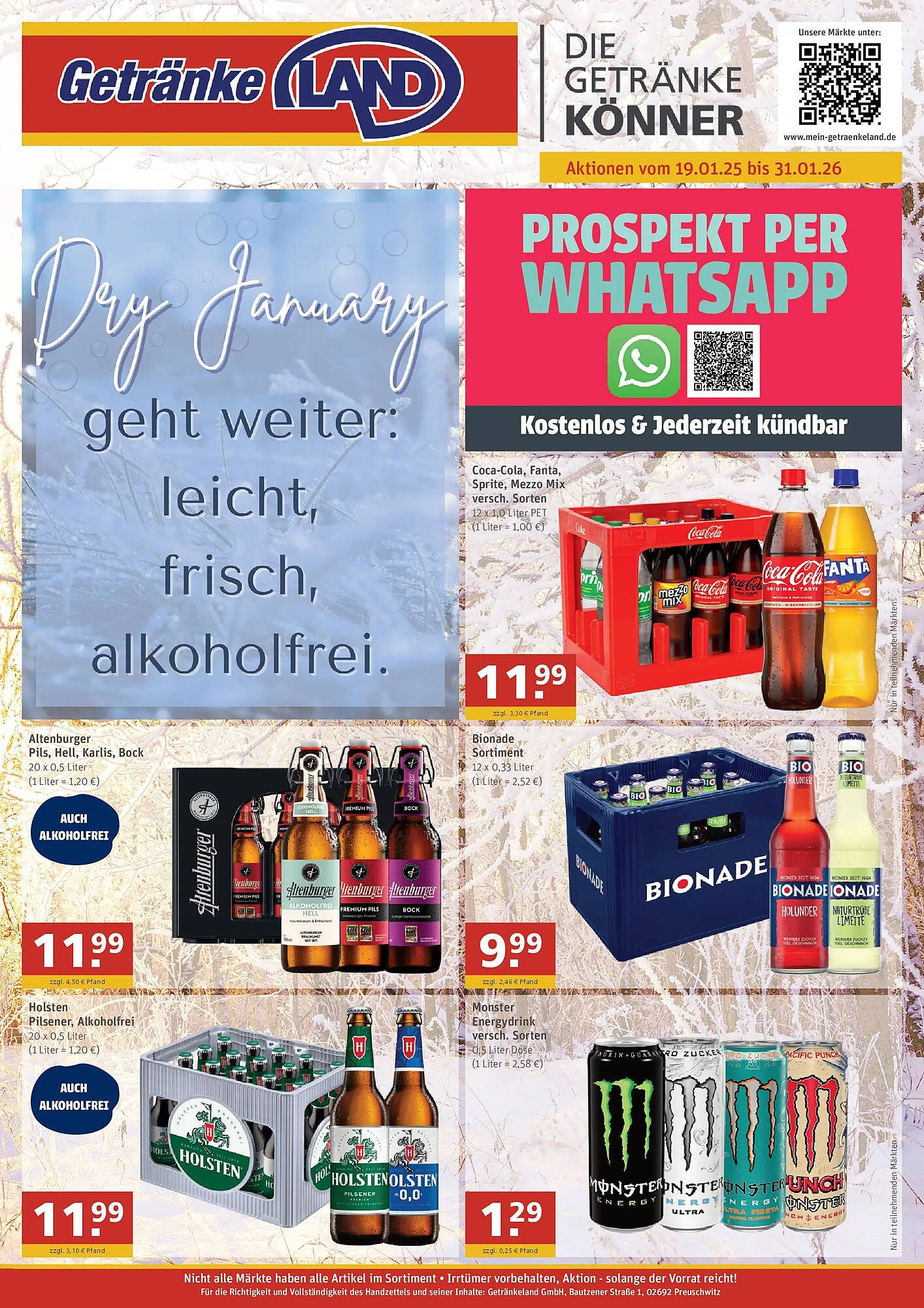 Getränkeland Prospekt (2026-01-18 - 2026-01-31)