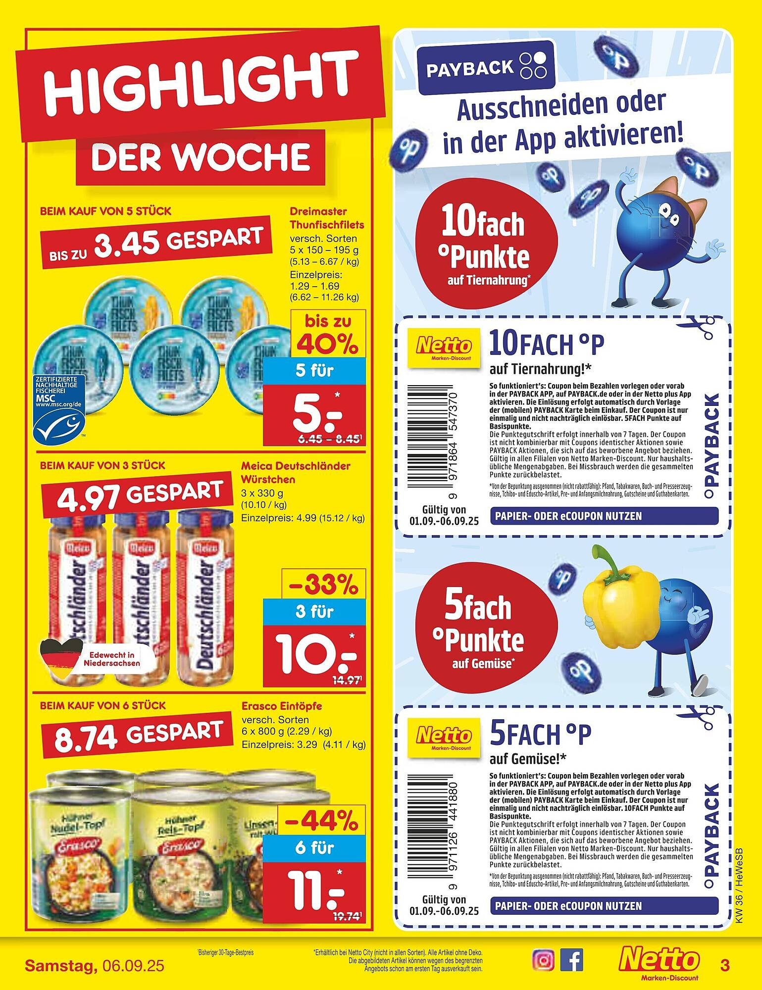 Netto Marken-Discount Prospekt (2025-09-01 - 2025-09-06)