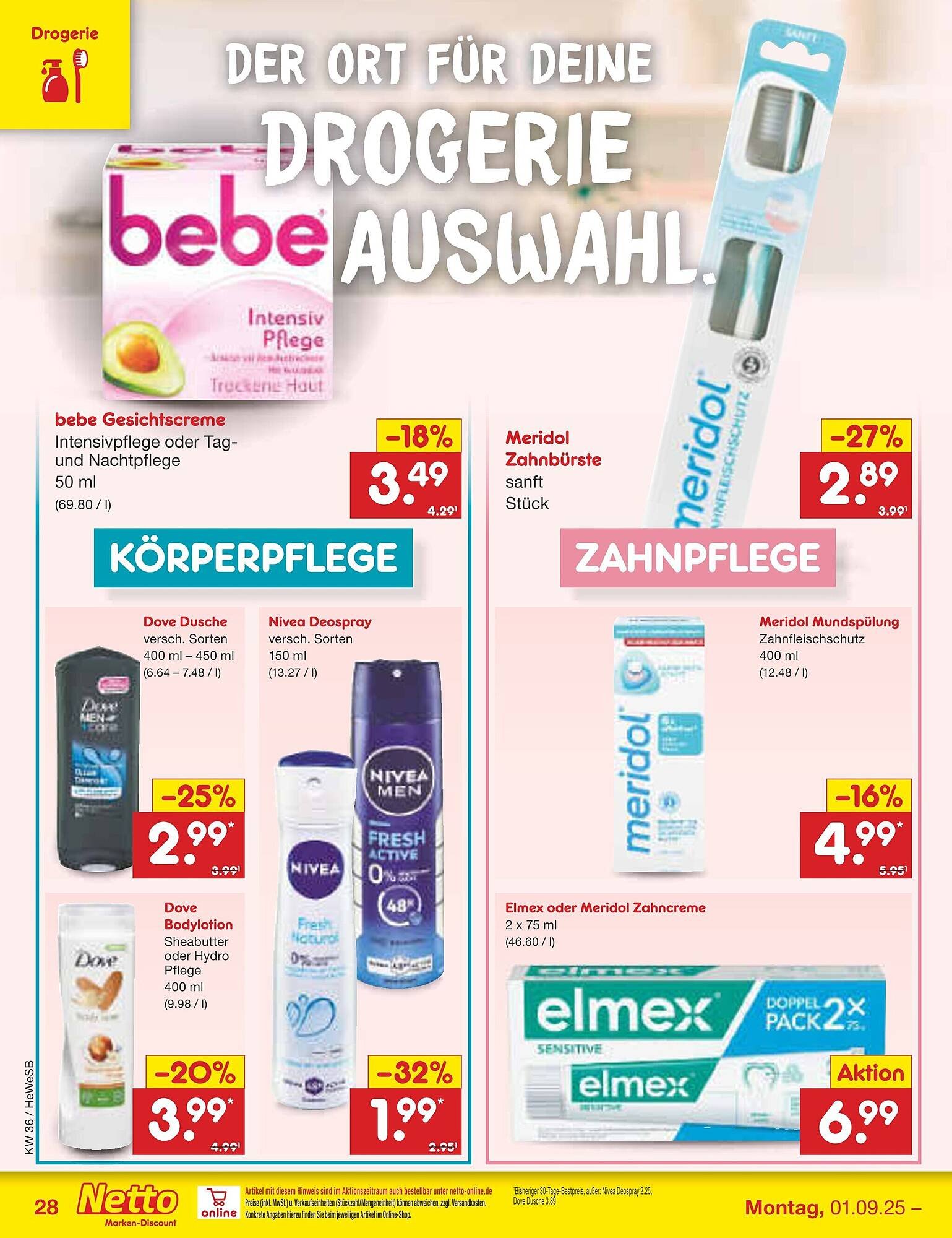 Netto Marken-Discount Prospekt (2025-09-01 - 2025-09-06)