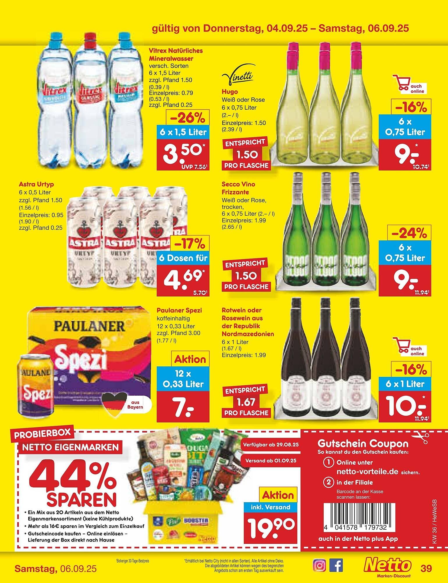Netto Marken-Discount Prospekt (2025-09-01 - 2025-09-06)