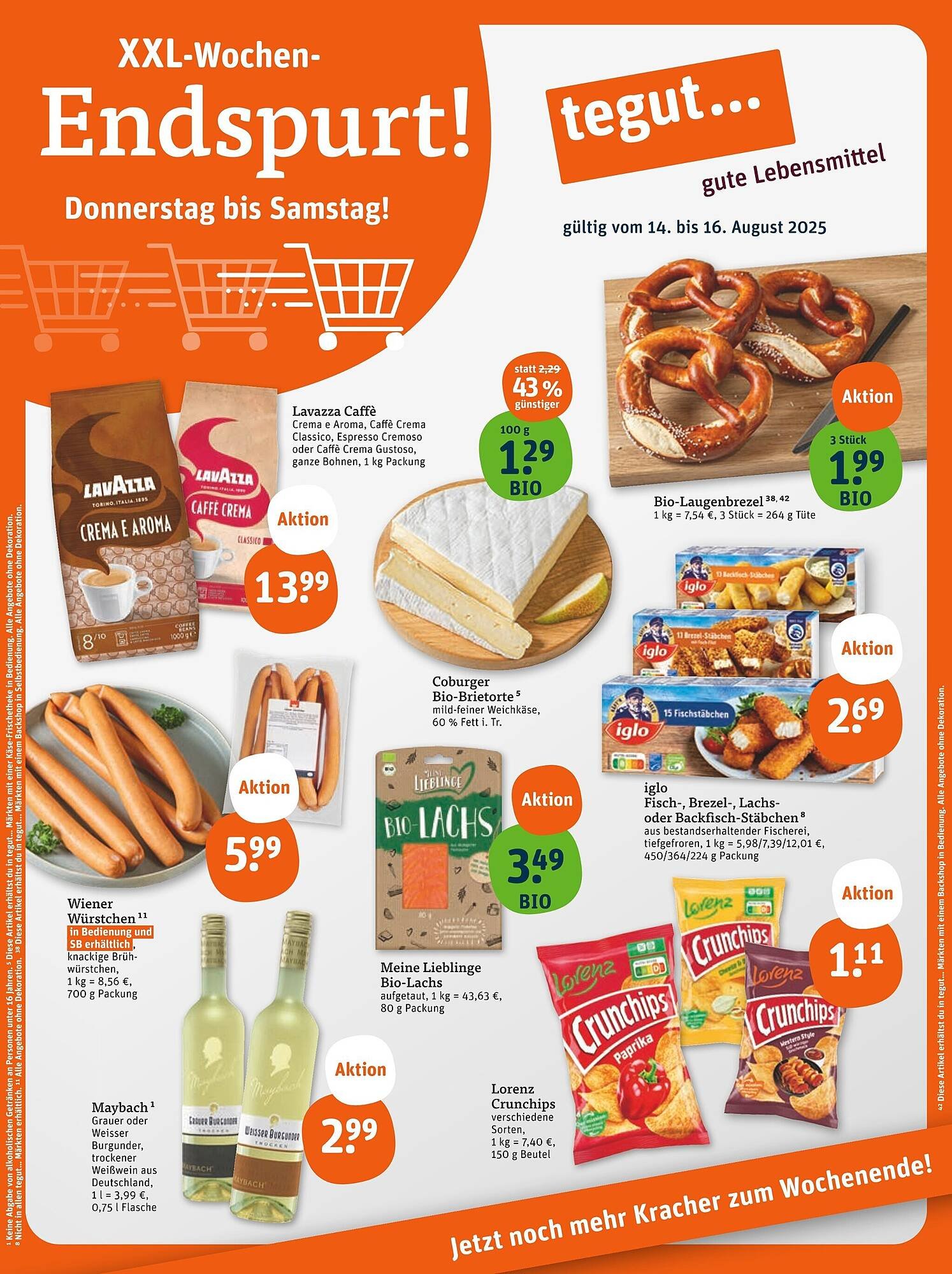 tegut Prospekt (2025-08-14 - 2025-08-16) | 1