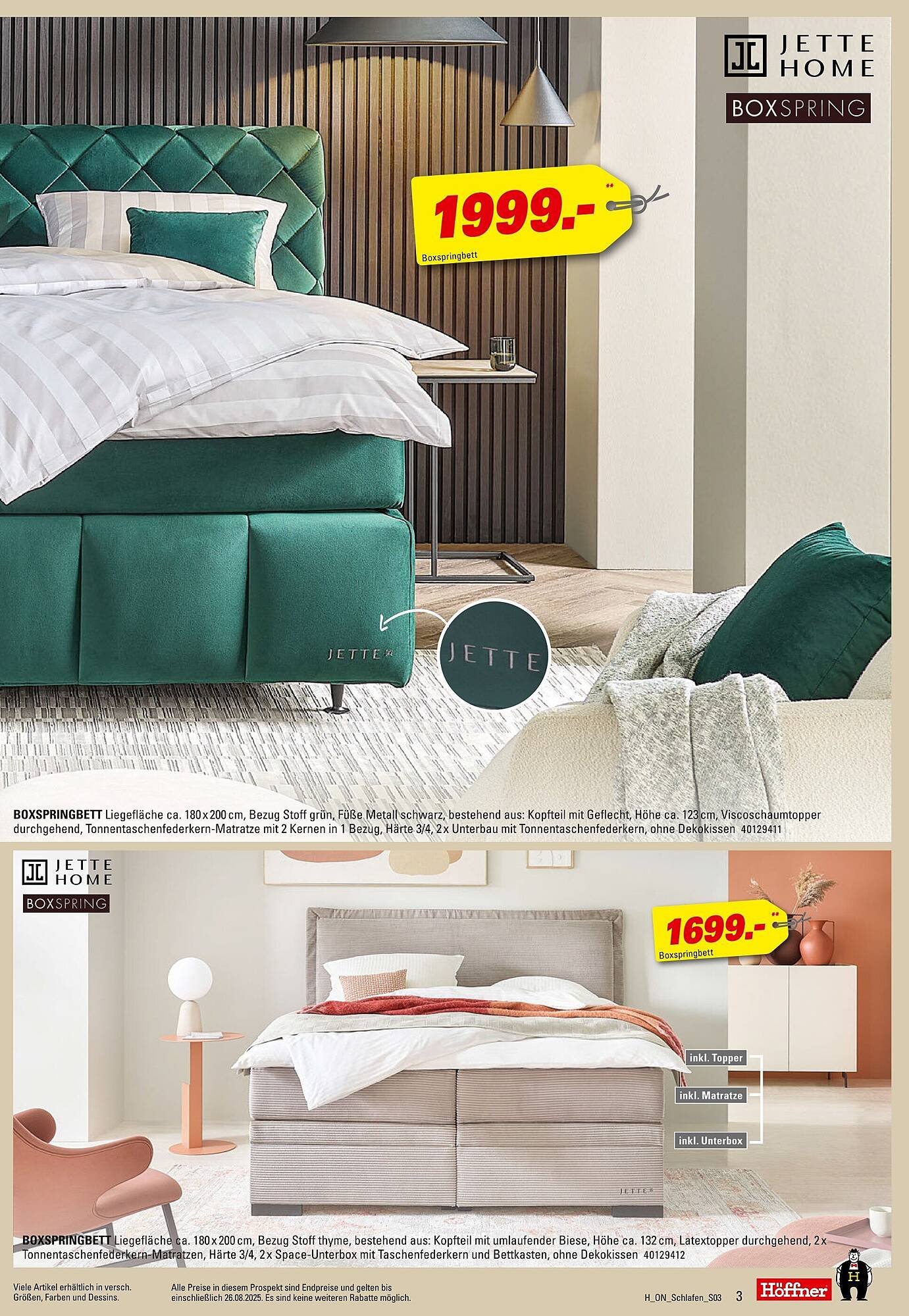Höffner Prospekt (2025-08-13 - 2025-08-26) | 3