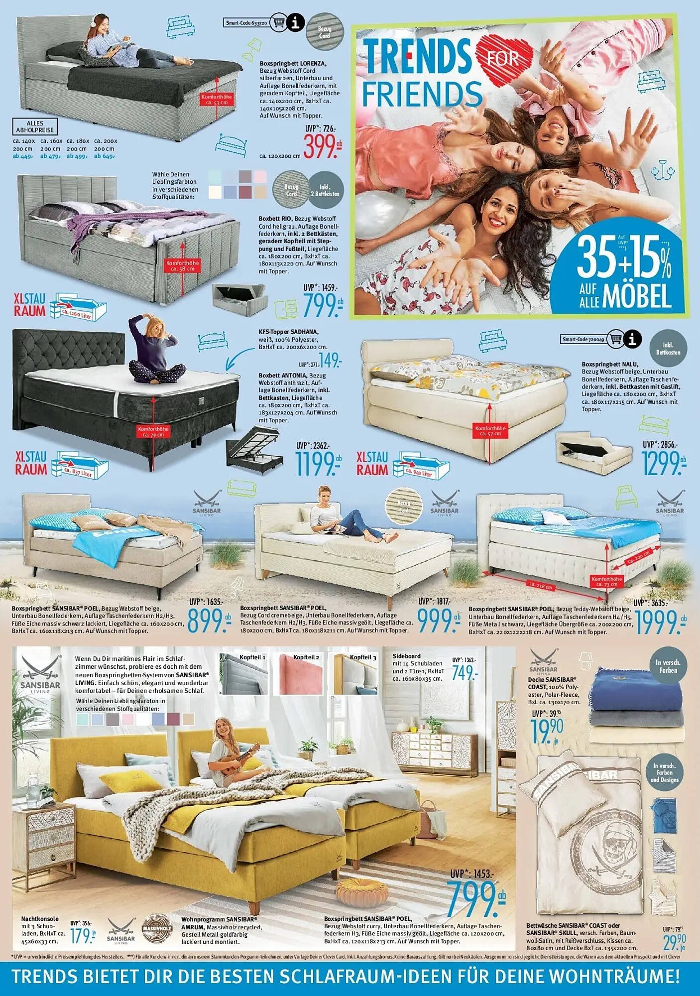 Trends Möbel Prospekt
