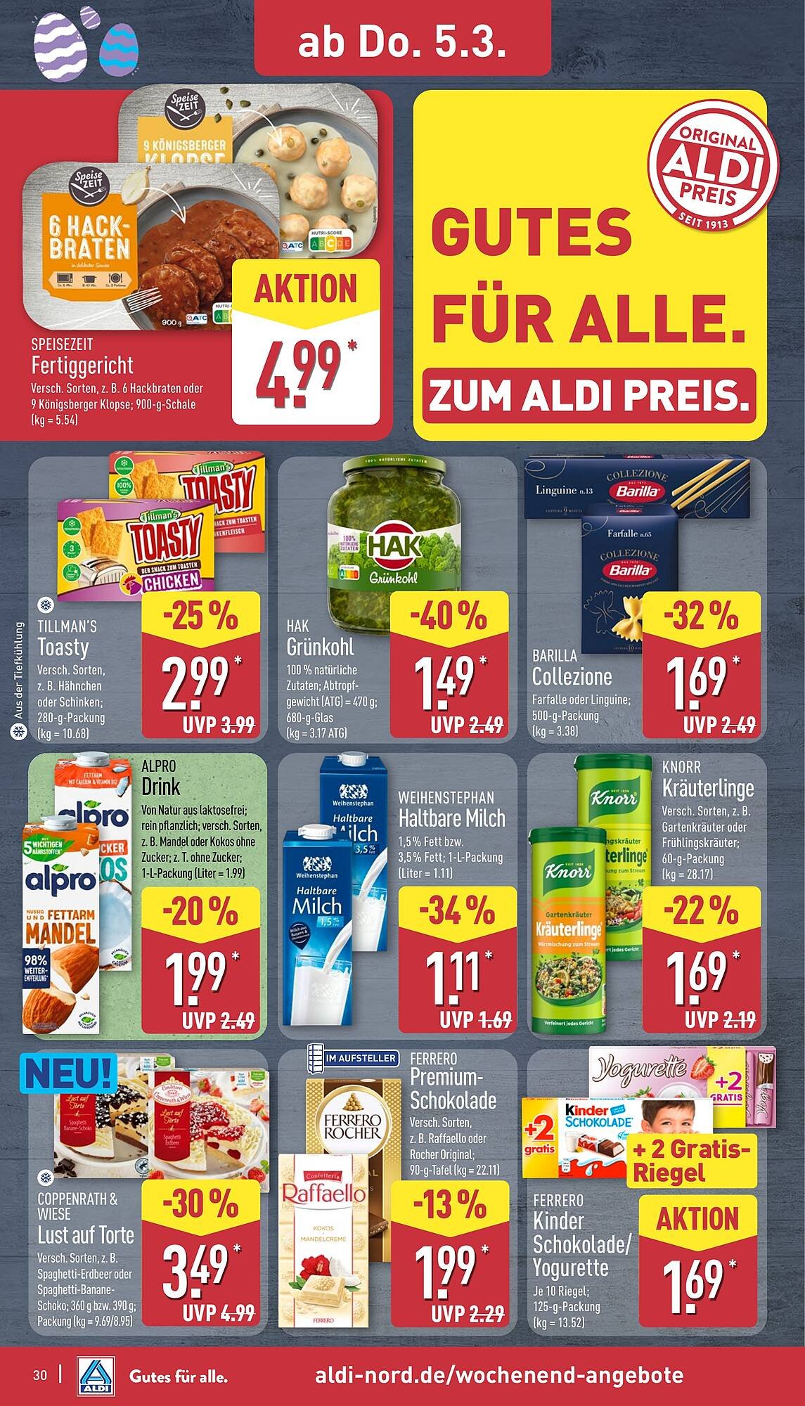 Aldi Nord Prospekt (2026-03-02 - 2026-03-07)