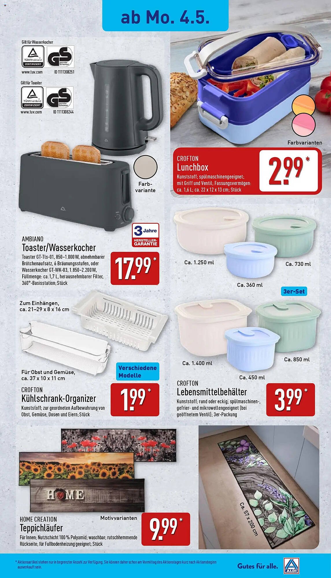 Aldi Nord Prospekt (2026-05-04 - 2026-05-09)