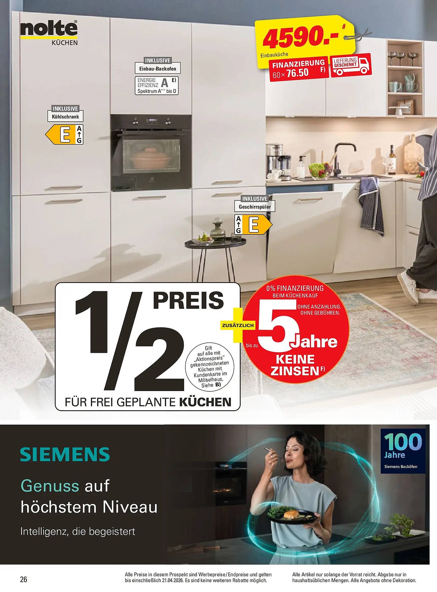 Höffner Prospekt (2026-03-31 - 2026-04-21)