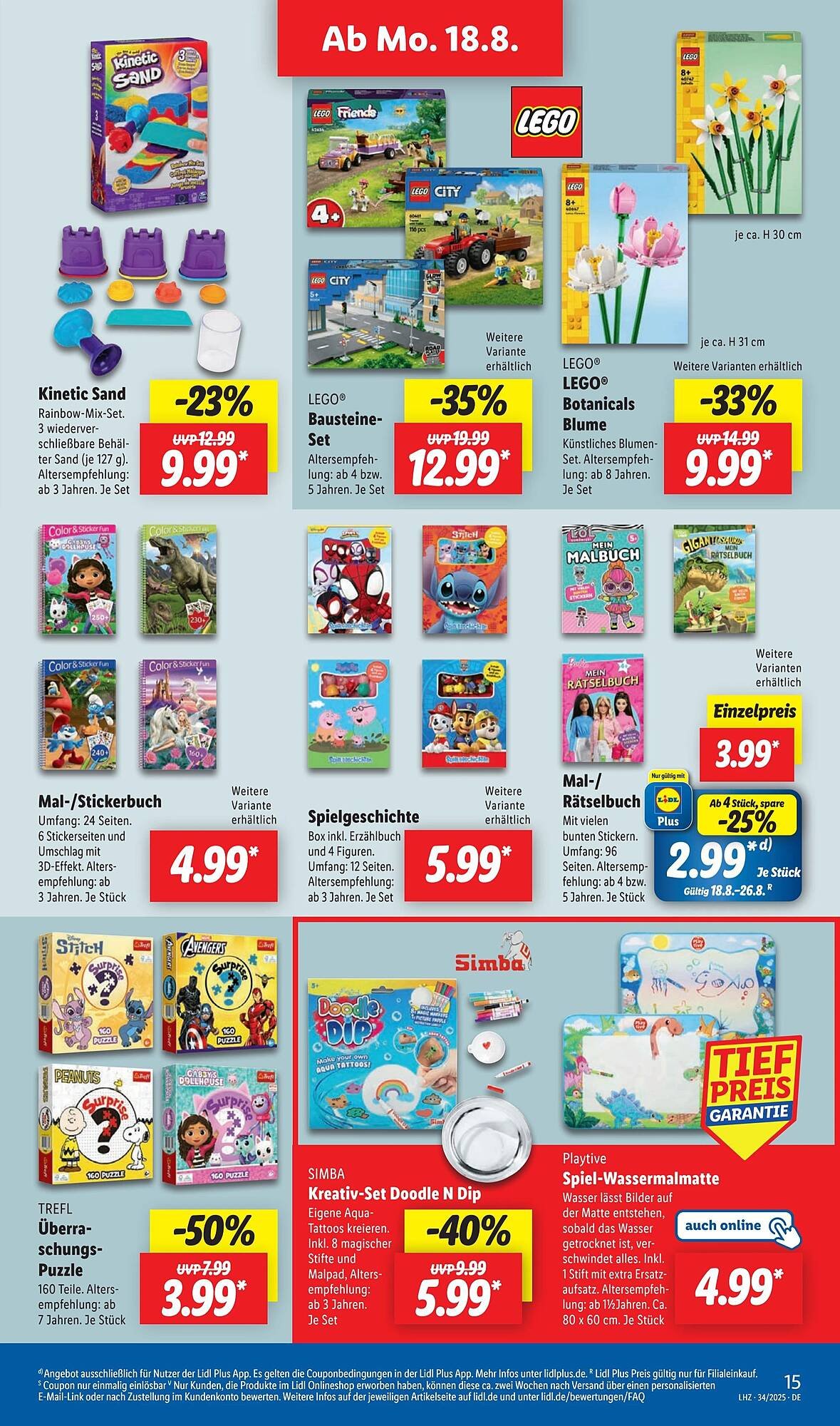 Lidl Prospekt (2025-08-18 - 2025-08-24) | 25
