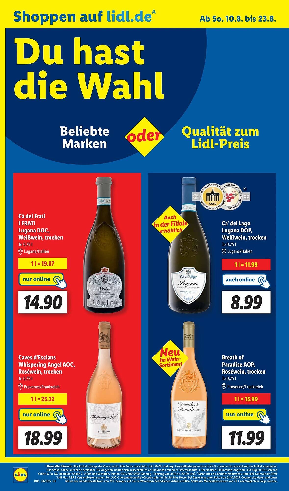 Lidl Prospekt (2025-08-18 - 2025-08-24) | 50
