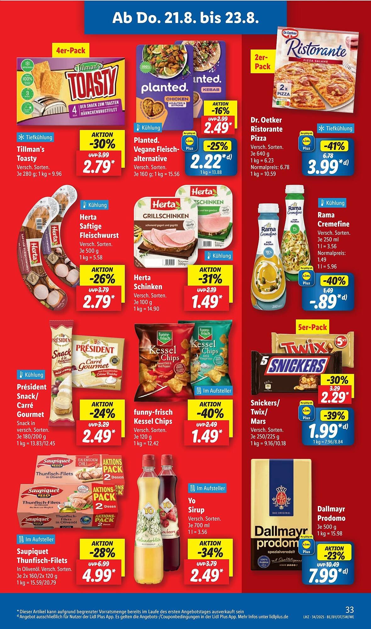 Lidl Prospekt (2025-08-18 - 2025-08-24) | 57
