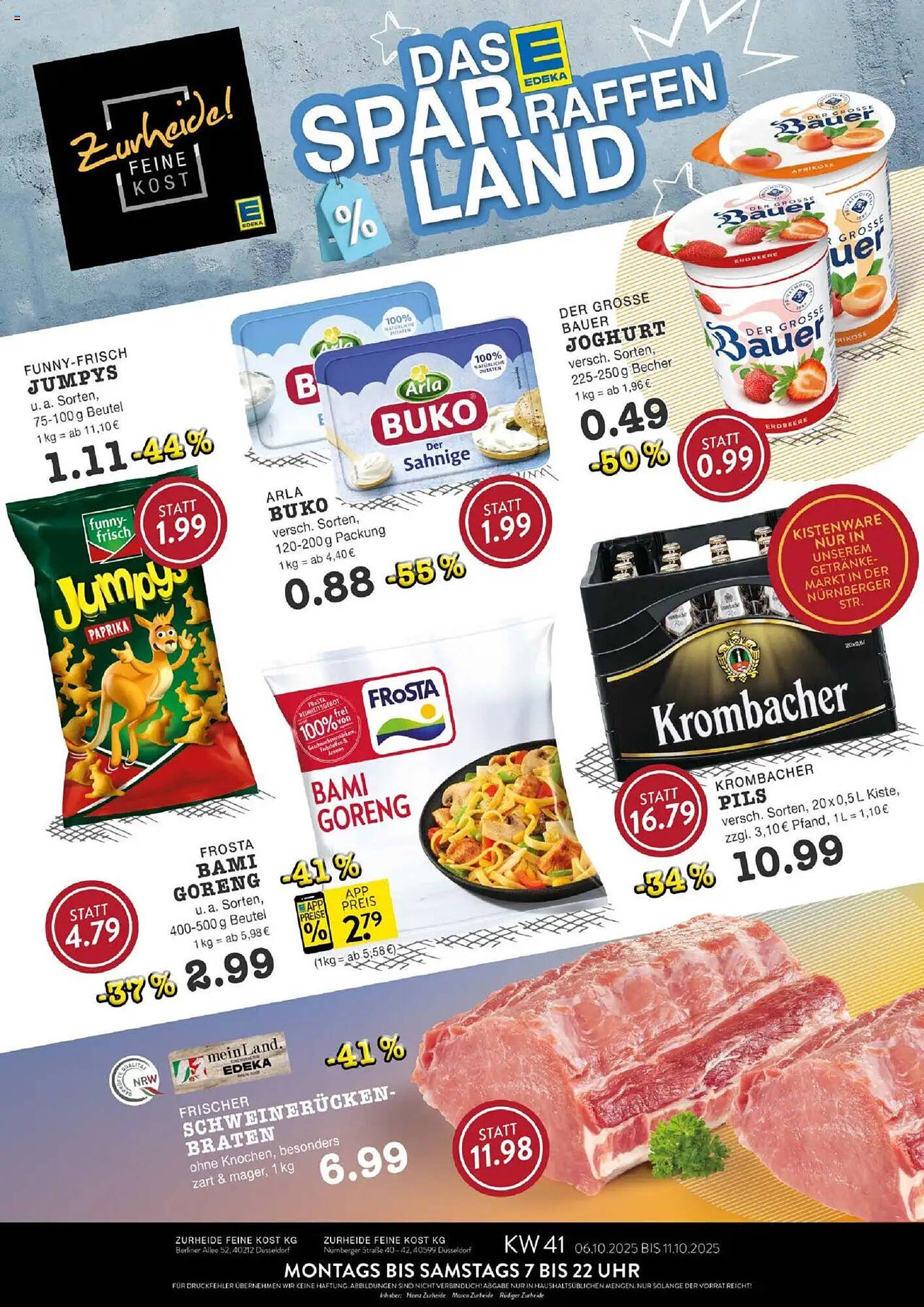 Edeka Zurheide Prospekt (2025-10-06 - 2025-10-11) | 1