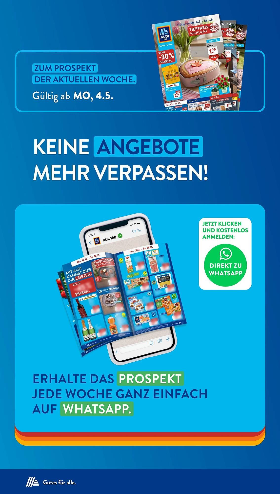 Aldi Süd Prospekt