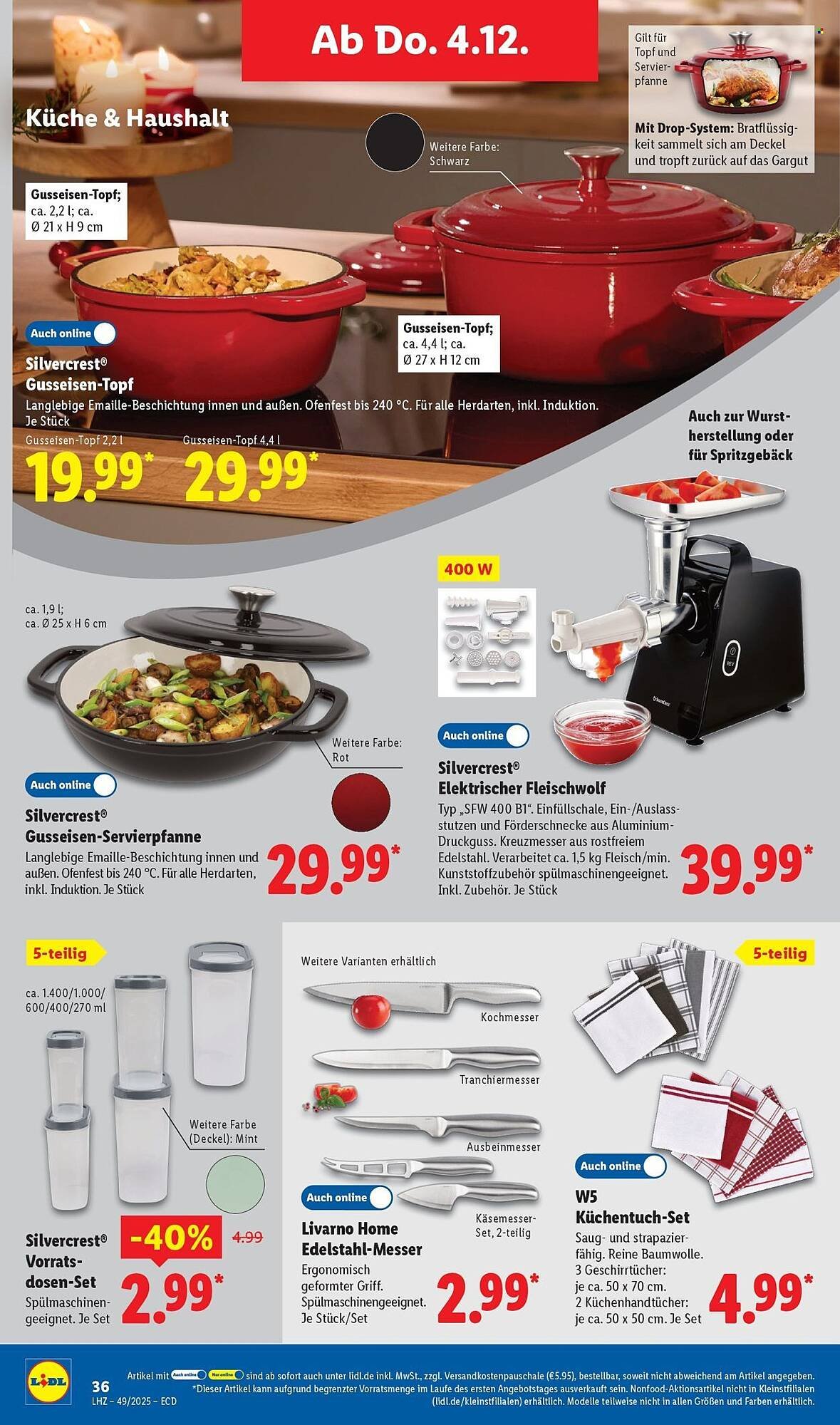 Lidl Prospekt (2025-12-01 - 2025-12-06)