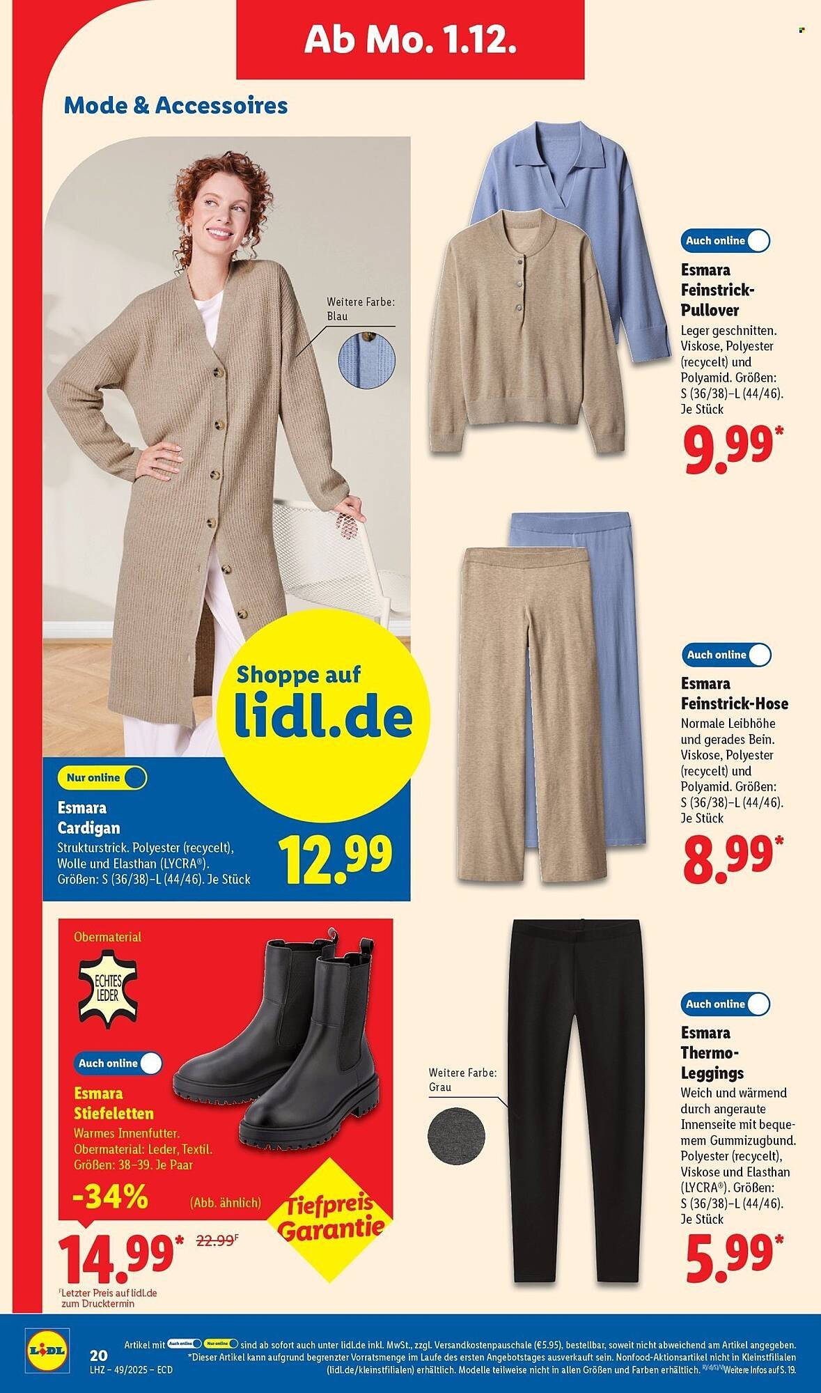Lidl Prospekt (2025-12-01 - 2025-12-06)