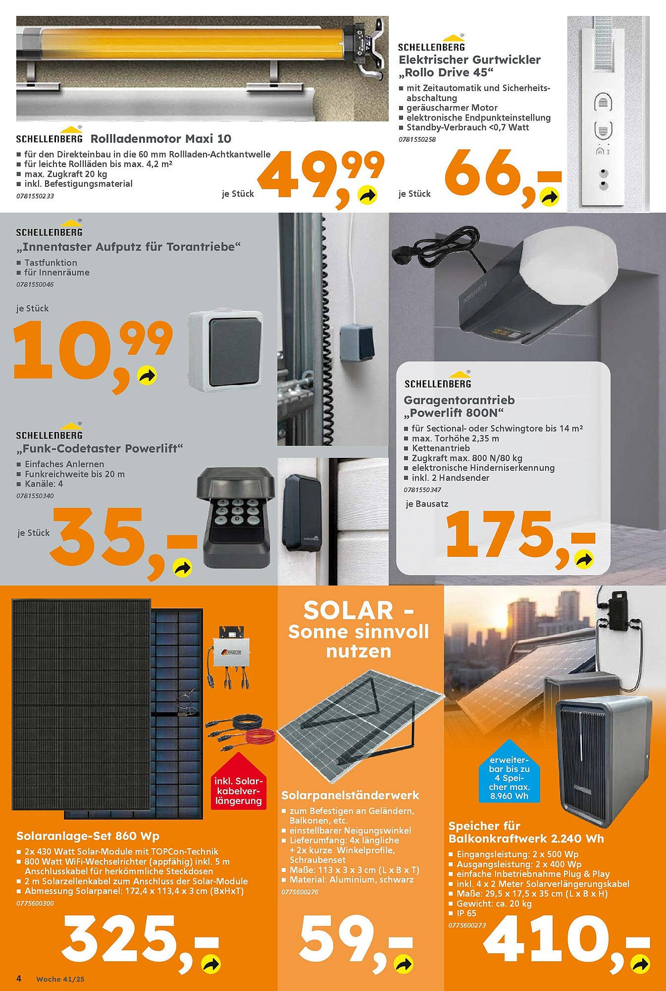 Globus Baumarkt Prospekt (2025-10-05 - 2025-10-11) | 4