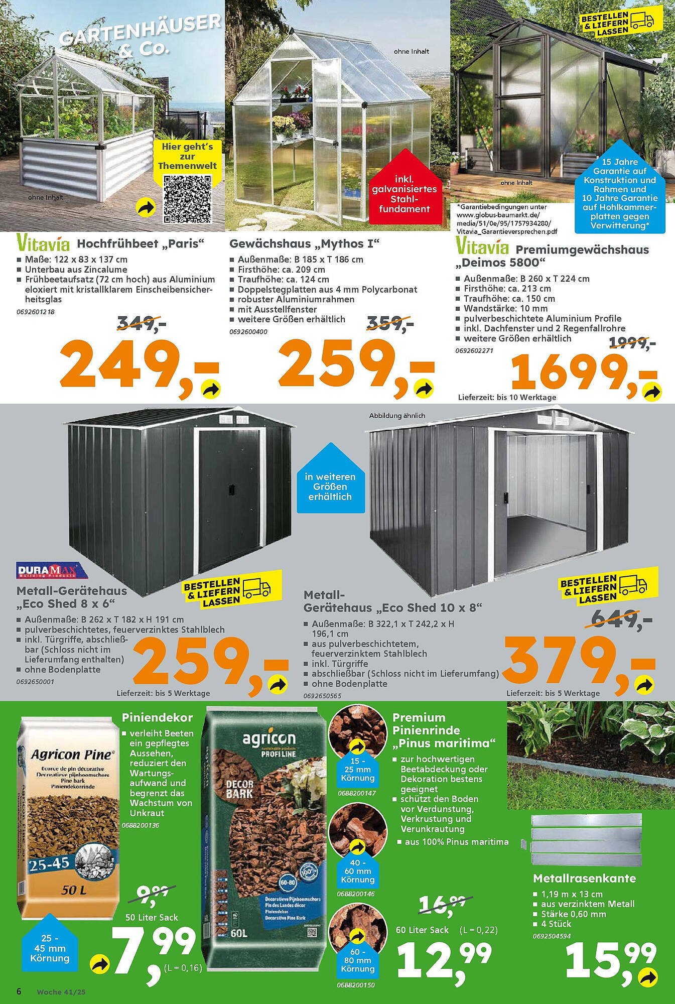 Globus Baumarkt Prospekt (2025-10-05 - 2025-10-11) | 6