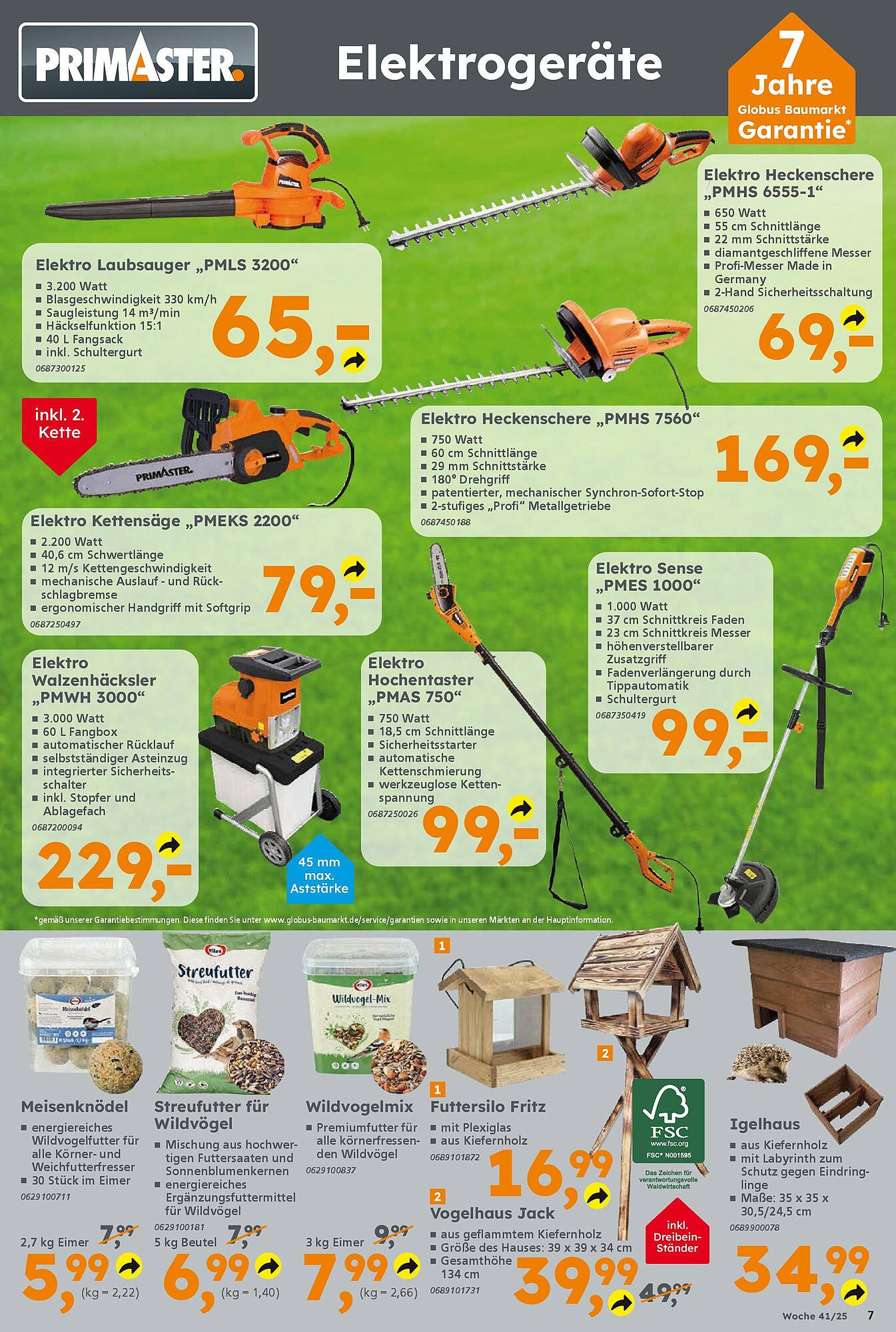 Globus Baumarkt Prospekt (2025-10-05 - 2025-10-11) | 7