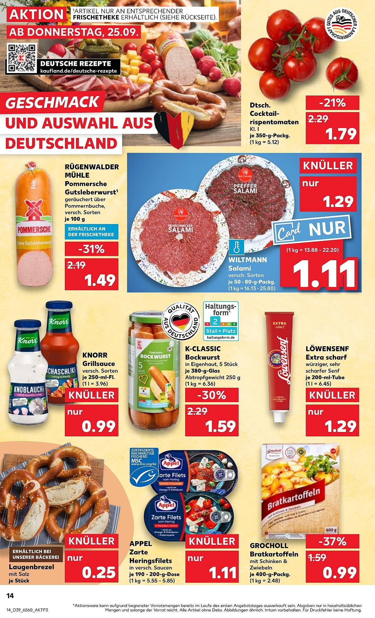 Kaufland Prospekt (2025-09-25 - 2025-10-01) | 14