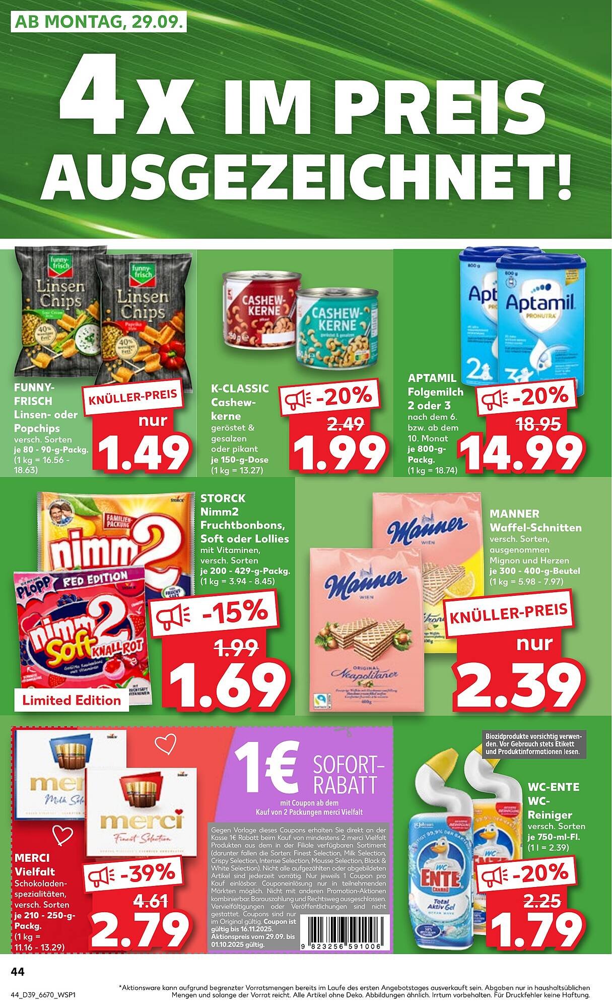 Kaufland Prospekt (2025-09-25 - 2025-10-01) | 44