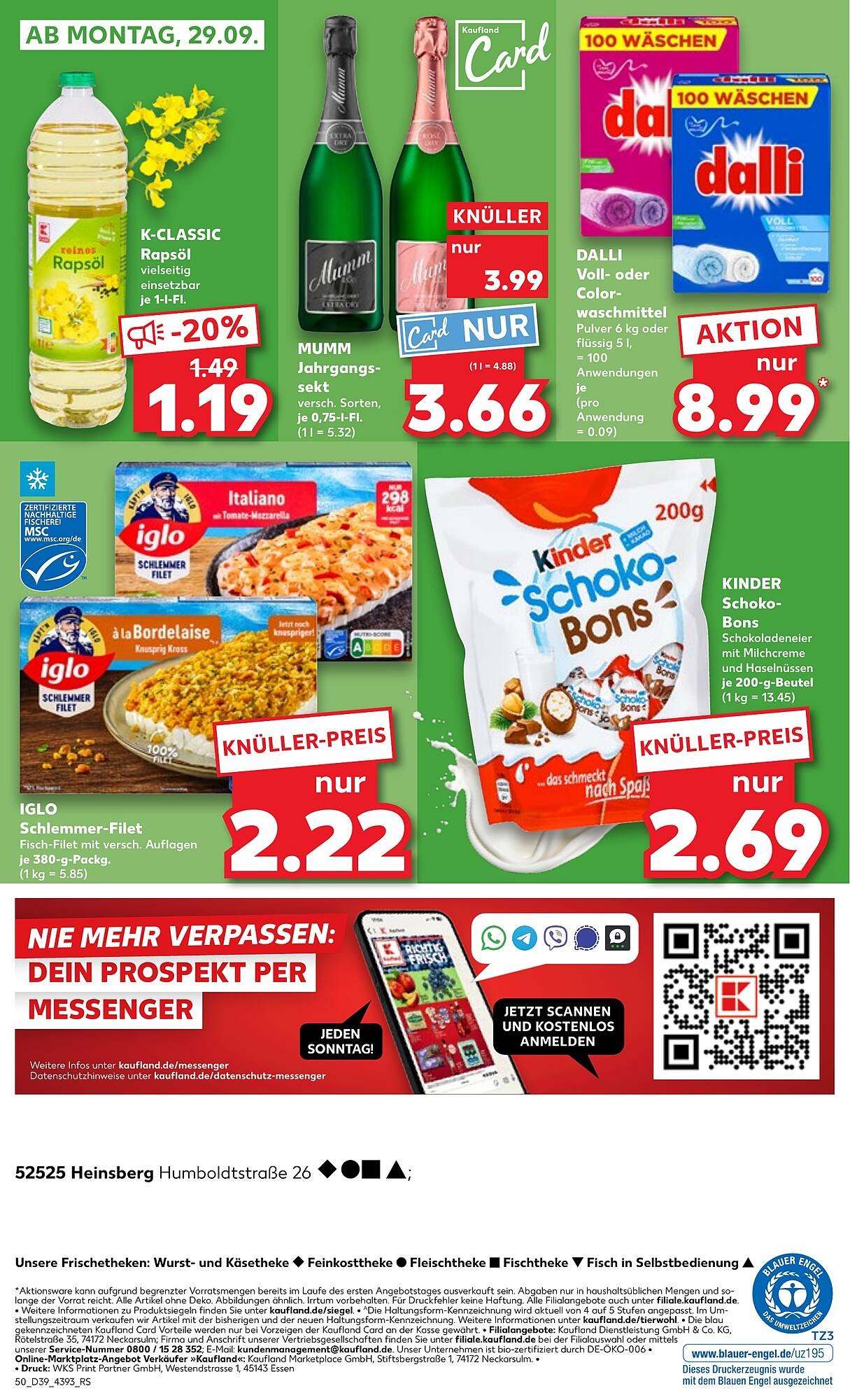 Kaufland Prospekt (2025-09-25 - 2025-10-01) | 50