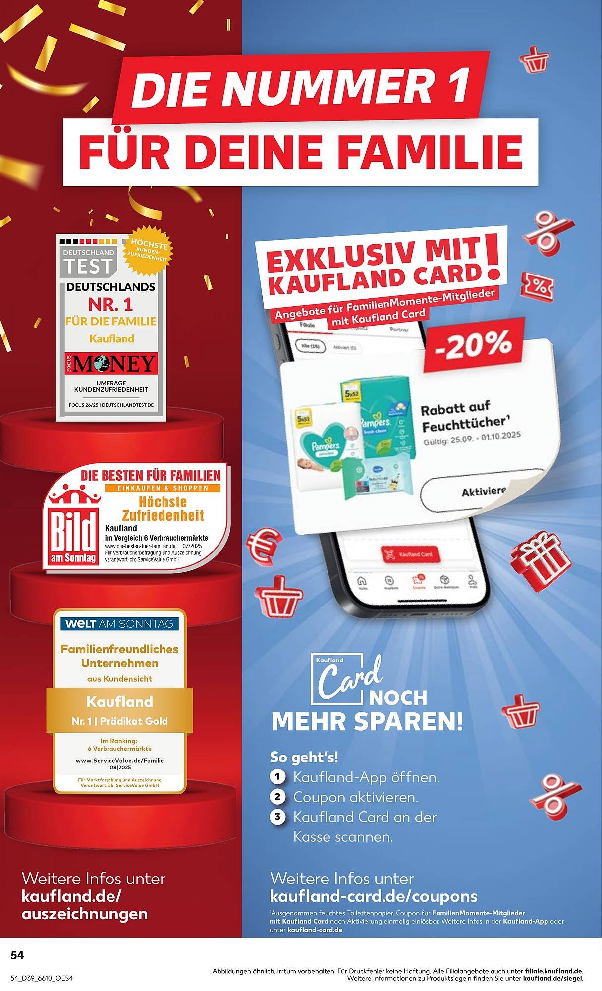 Kaufland Prospekt (2025-09-25 - 2025-10-01) | 54
