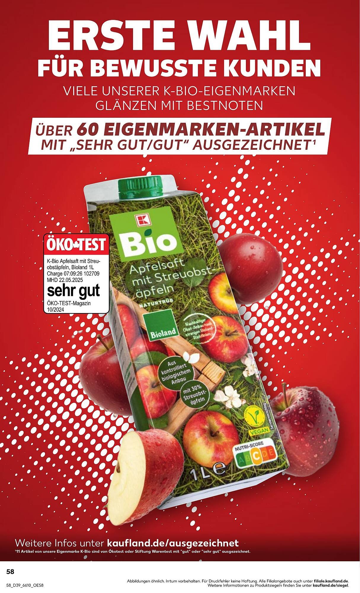 Kaufland Prospekt (2025-09-25 - 2025-10-01) | 58