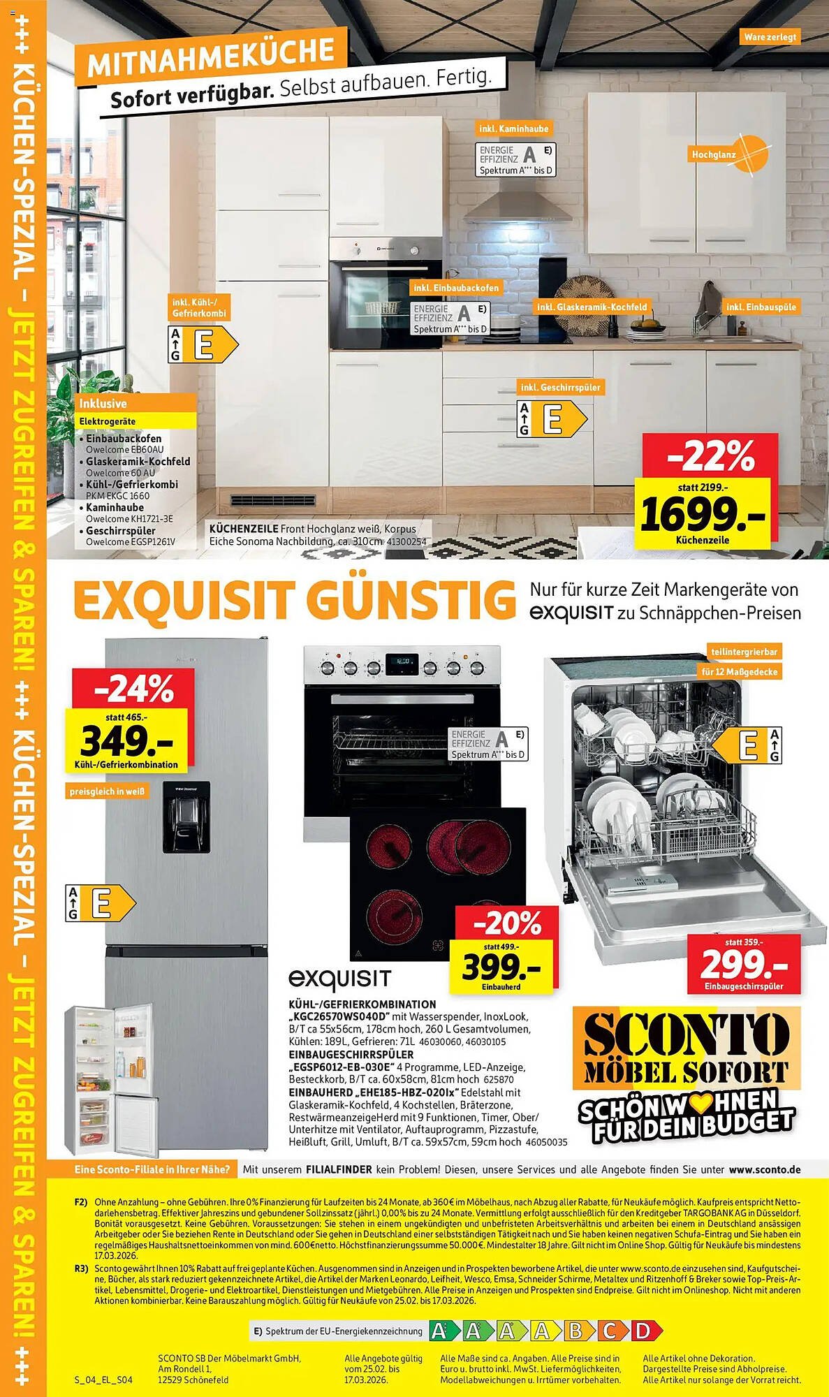 SCONTO Prospekt (2026-02-25 - 2026-03-17)