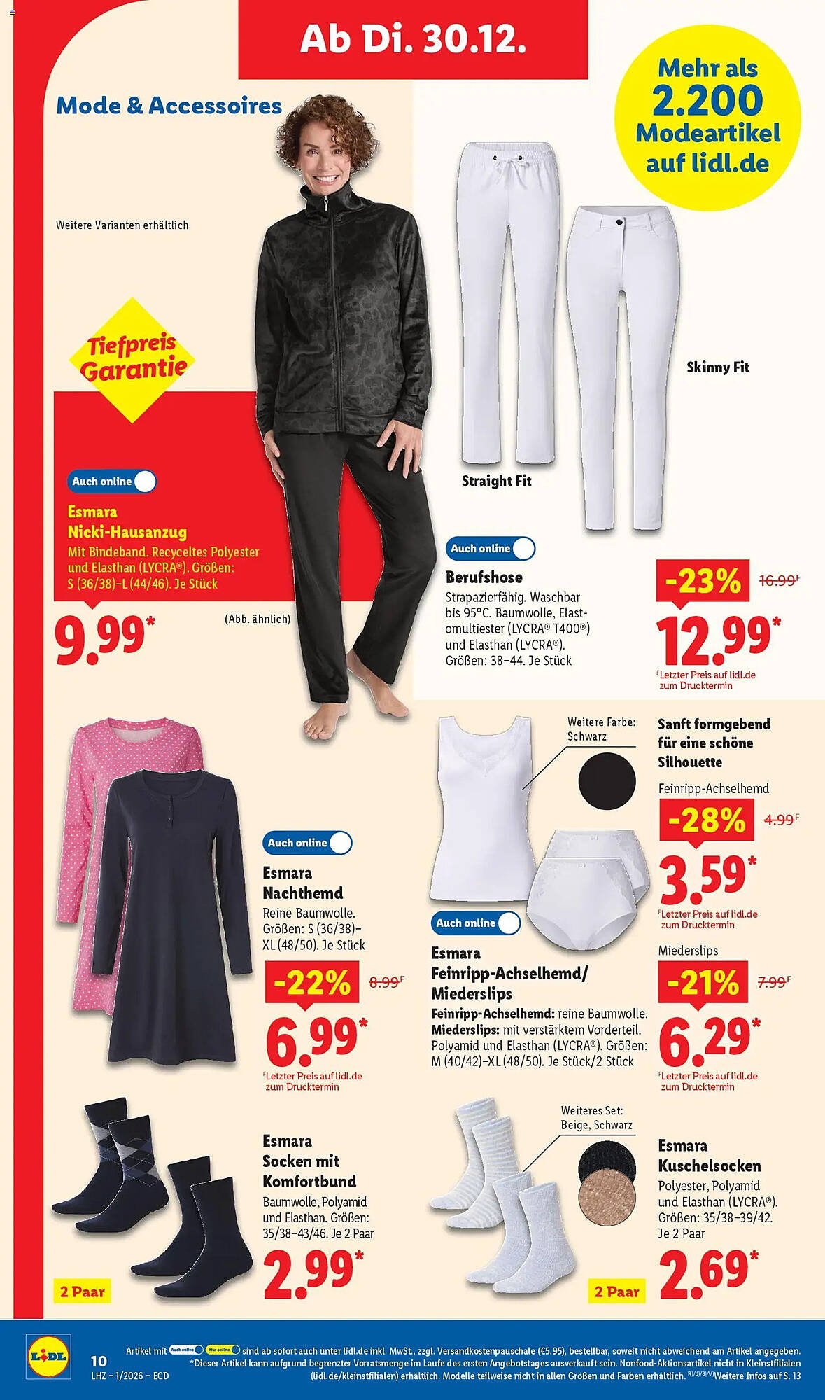 Lidl Prospekt (2025-12-29 - 2026-01-03)