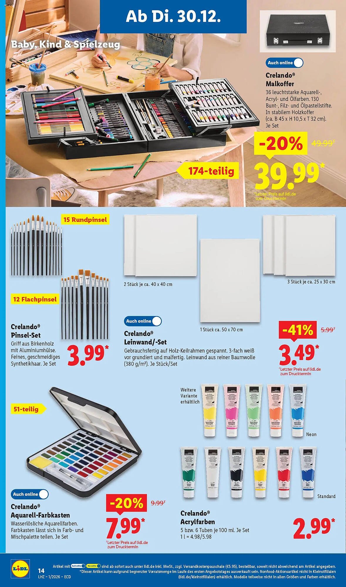 Lidl Prospekt (2025-12-29 - 2026-01-03)