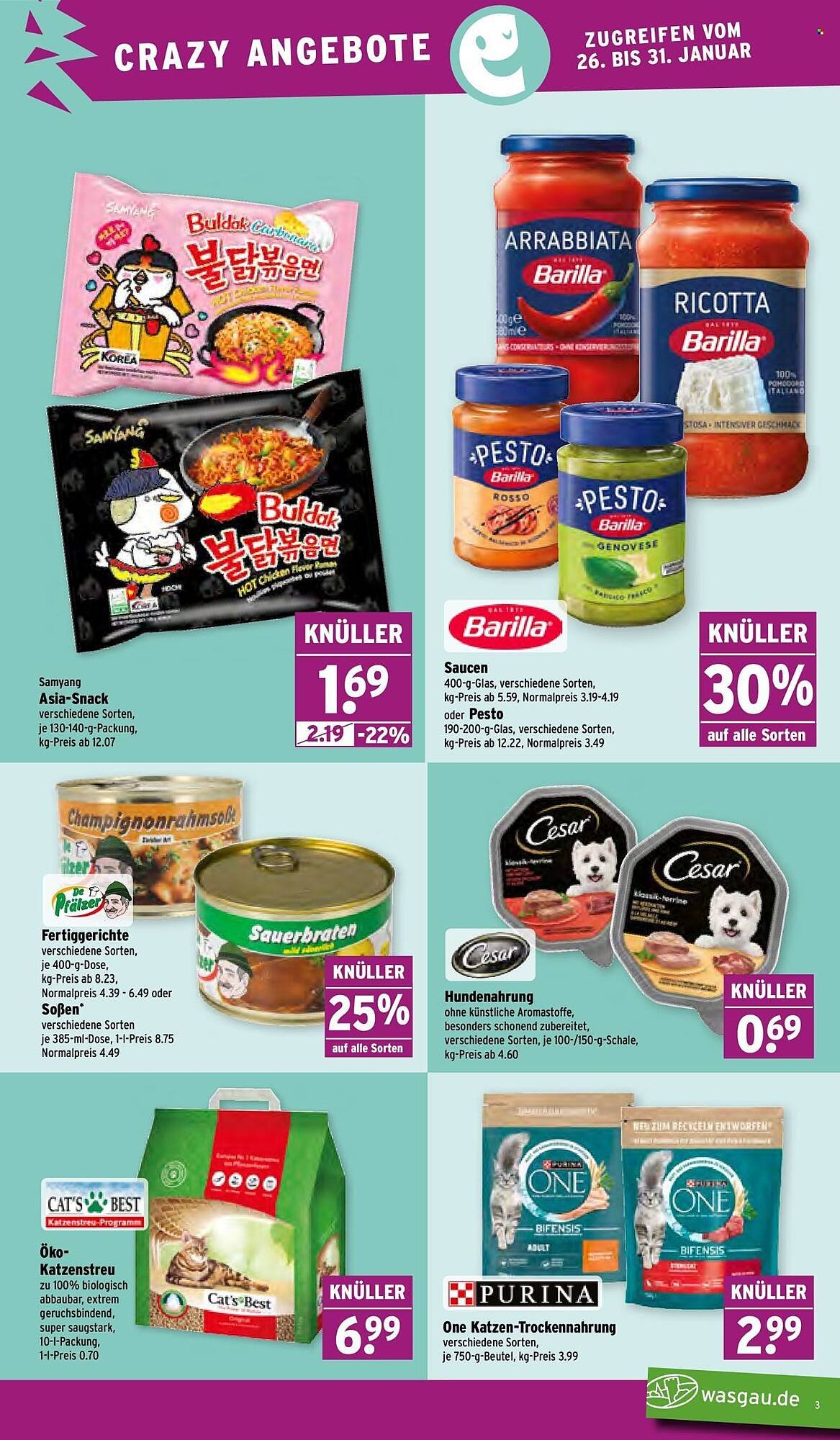 Wasgau Prospekt (2026-01-26 - 2026-01-31)