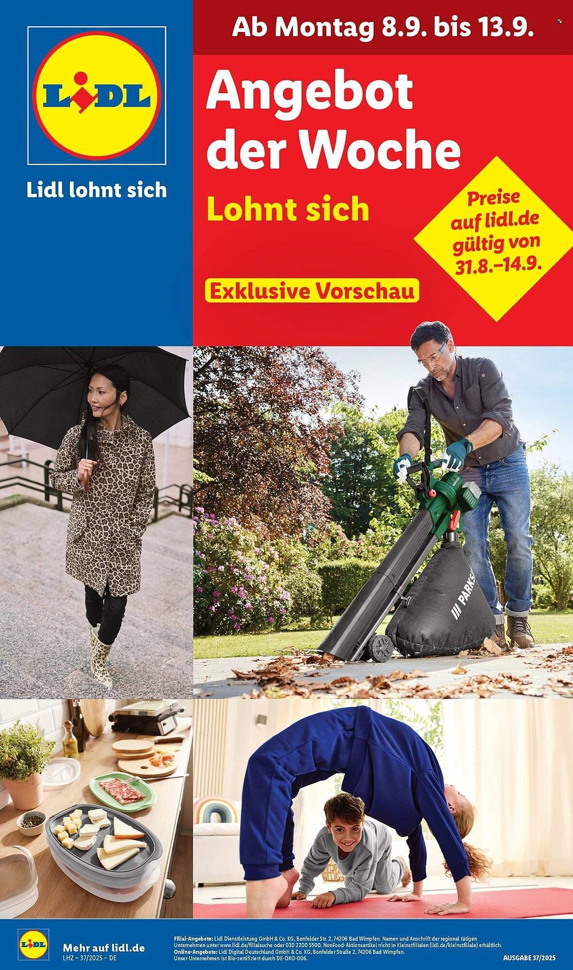 Lidl Prospekt (2025-09-08 - 2025-09-13) | 1